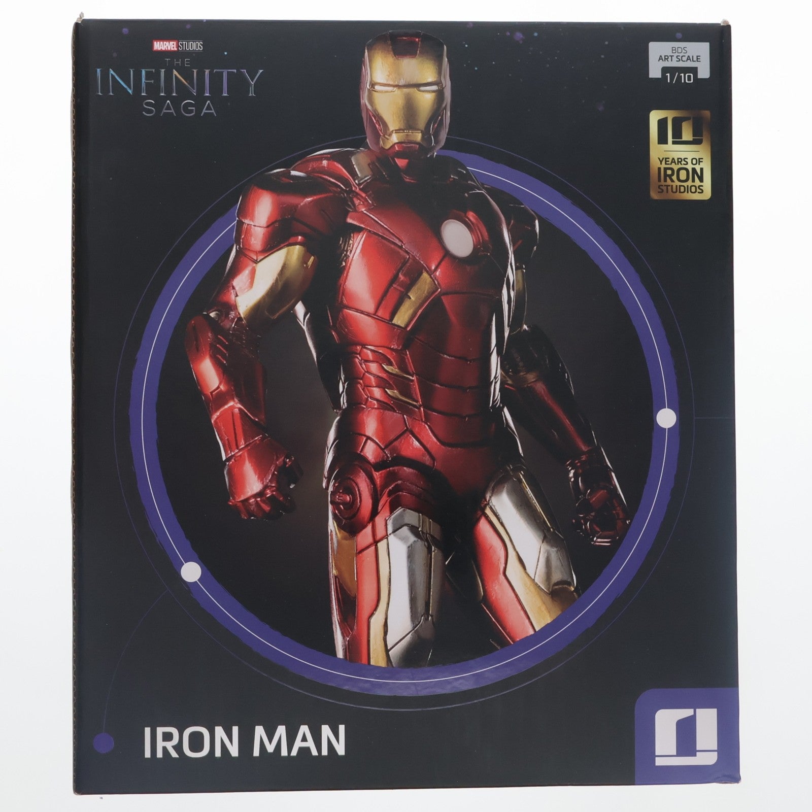 【中古即納】[FIG] バトルジオラマ・シリーズ アイアンマン(バトル・オブ・ニューヨーク) 映画『マーベル/インフィニティ・サーガ』 The Infinity Saga 1/10 スタチュー 完成品 フィギュア アイアンスタジオ(20230630)