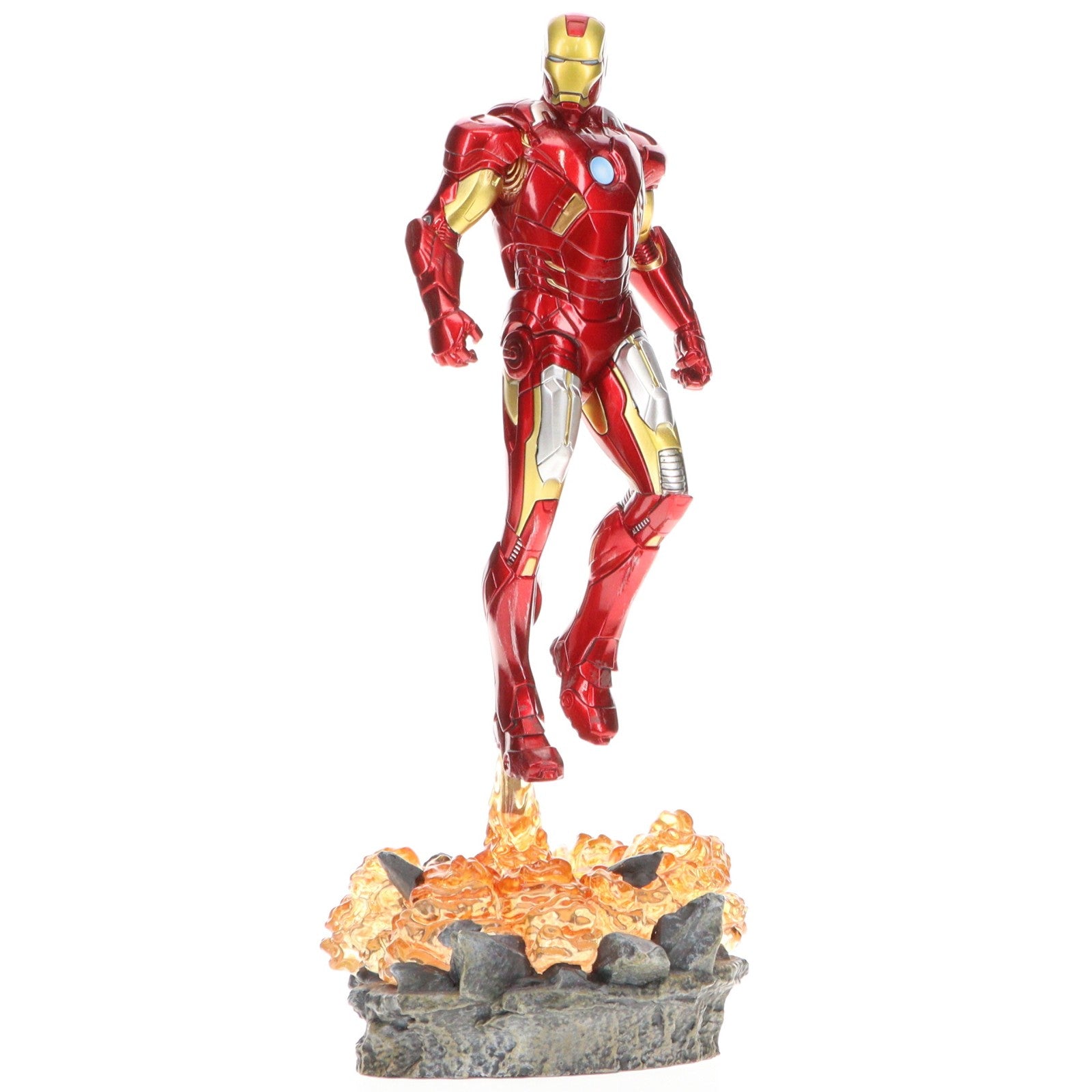 【中古即納】[FIG] バトルジオラマ・シリーズ アイアンマン(バトル・オブ・ニューヨーク) 映画『マーベル/インフィニティ・サーガ』 The Infinity Saga 1/10 スタチュー 完成品 フィギュア アイアンスタジオ(20230630)