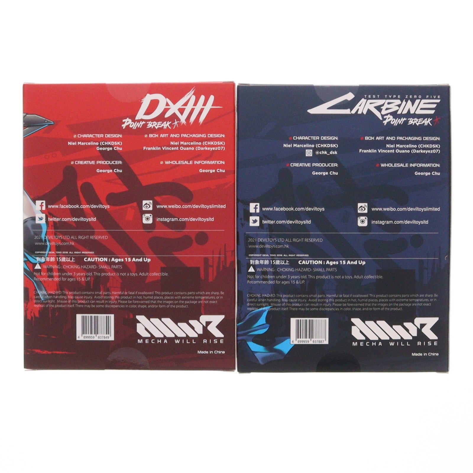 【中古即納】[FIG] POINT BREAK Set(ポイント・ブレイク セット) 1/12 完成品 可動フィギュア Devil Toys(デビルトイズ)(20250630)