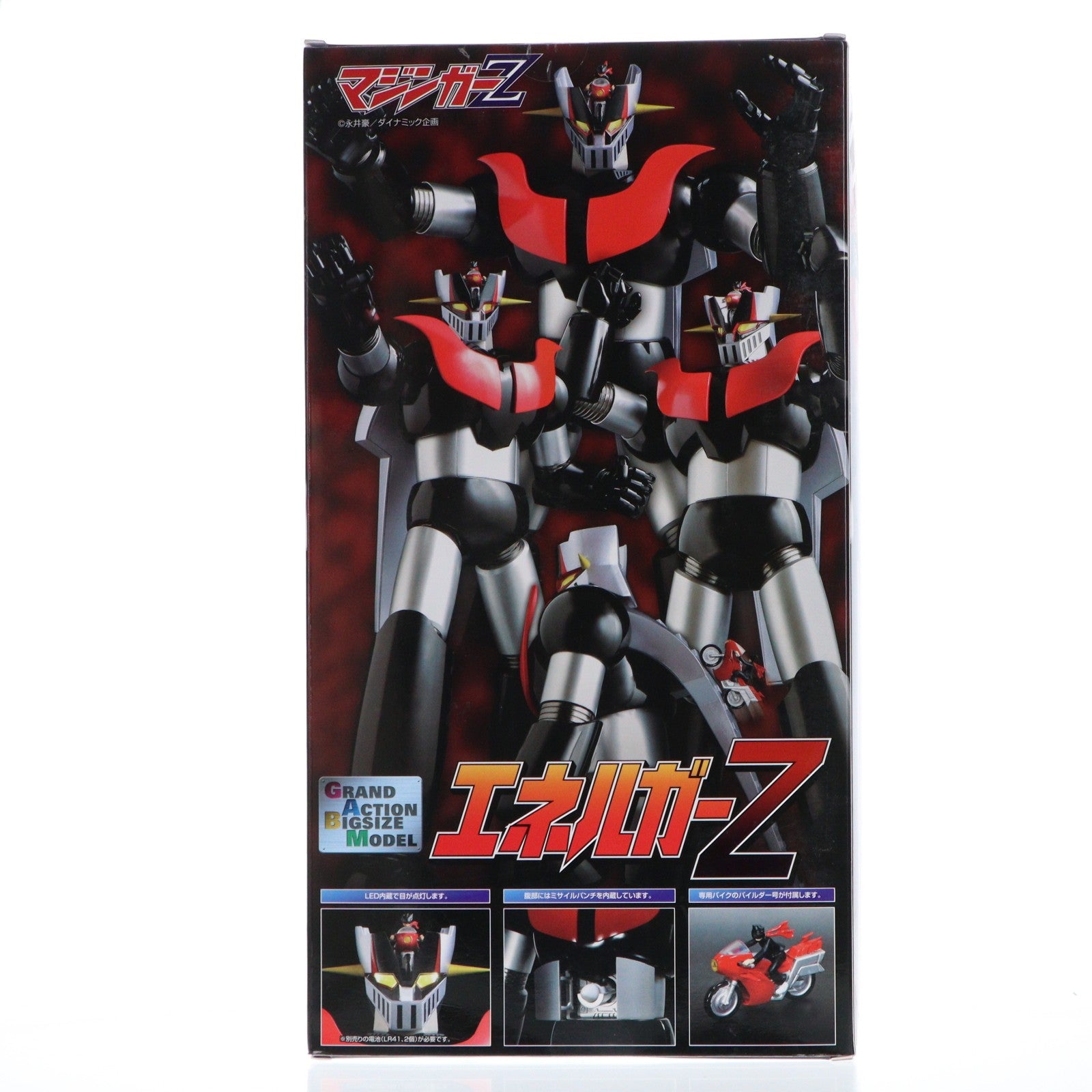【中古即納】[FIG] GRAND ACTION BIGSIZE MODEL エネルガーZ Burning Red Ver. マジンガーZ 完成品 可動フィギュア エヴォリューショントイ(EVOLUTION・TOY)(20250802)