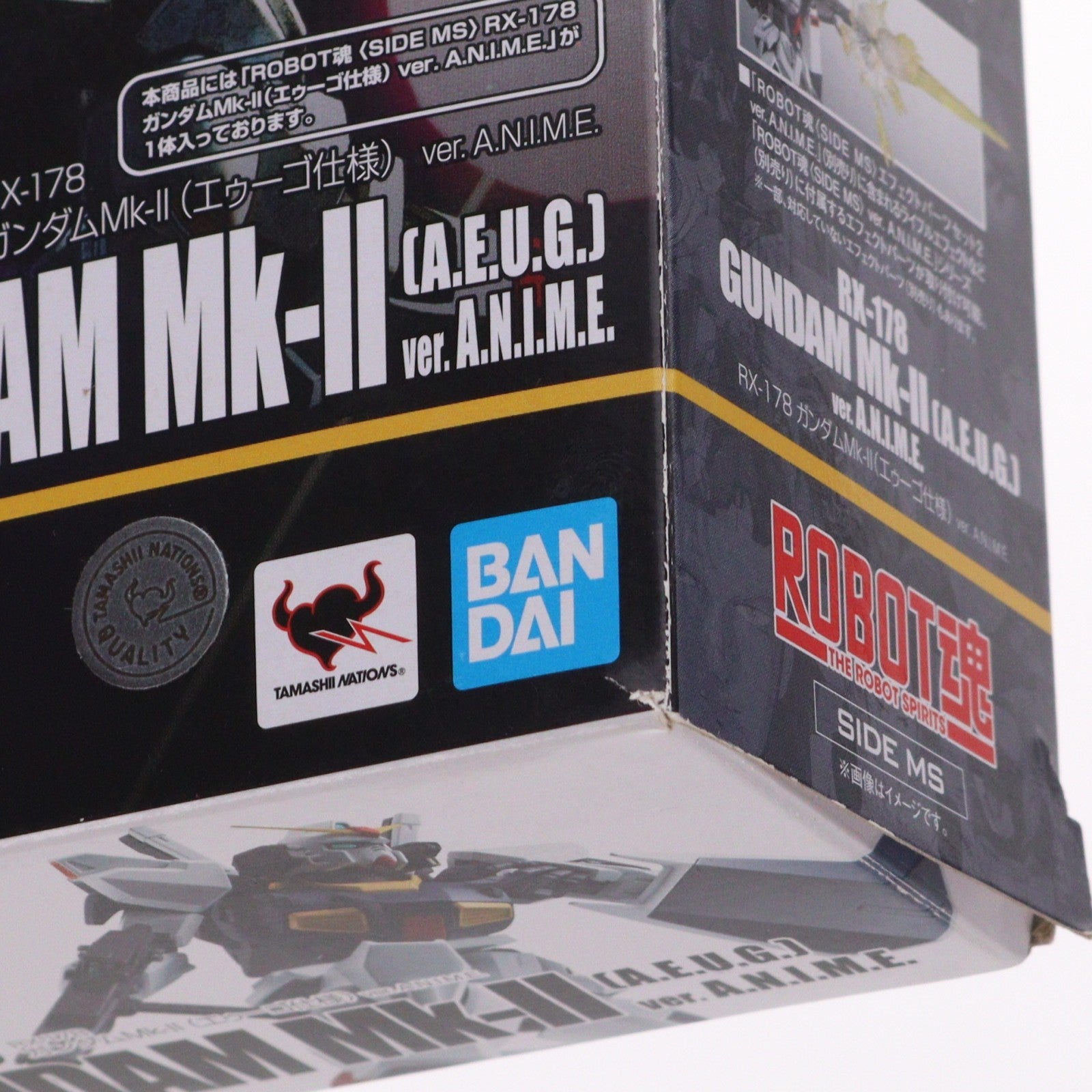 【中古即納】[FIG] ROBOT魂(SIDE MS) RX-178 ガンダムMk-II(エゥーゴ仕様) ver. A.N.I.M.E. 機動戦士Zガンダム 完成品 可動フィギュア バンダイスピリッツ(20241019)