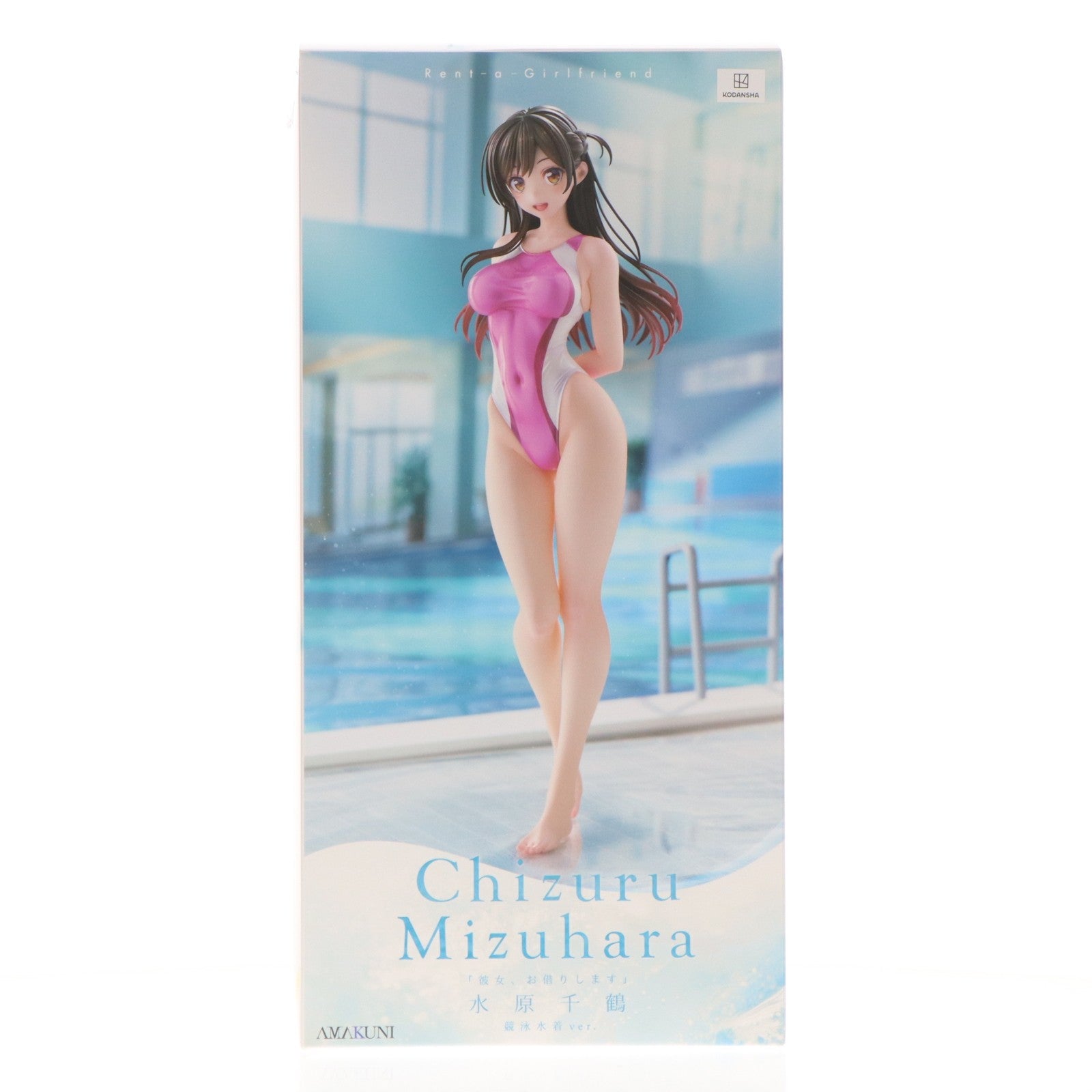【中古即納】[FIG] 水原千鶴(みずはらちづる) 競泳水着Ver. 彼女、お借りします 1/7 完成品 フィギュア ホビージャパンオンラインショップ&ポストホビー厚木店限定 AMAKUNI(アマクニ)(20240628)