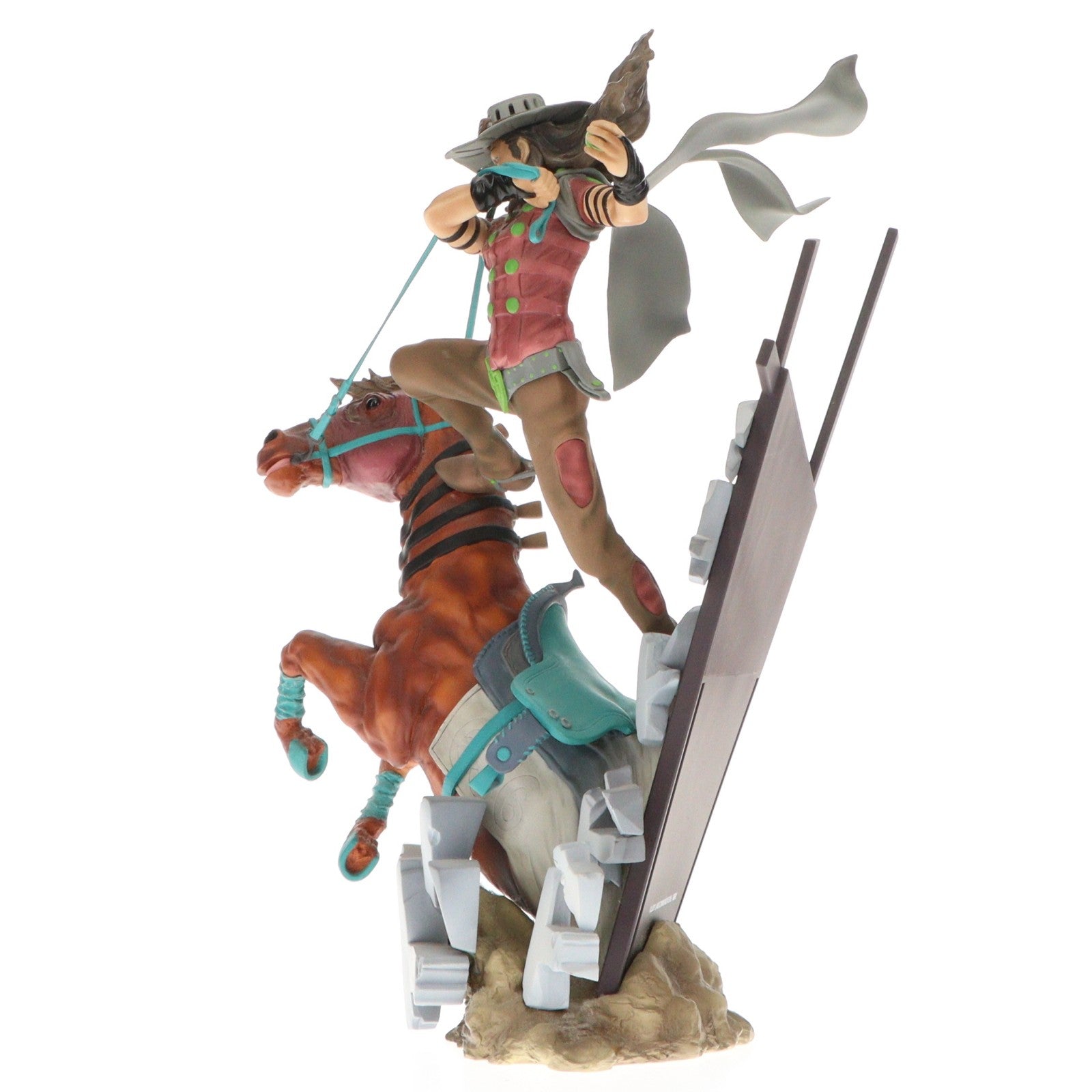 【中古即納】[FIG] ハイスタンダードスタチュー スティール・ボール・ラン ジョジョの奇妙な冒険 第7部 スティール・ボール・ラン 完成品 フィギュア スカイネット(アオシマ)(20110616)