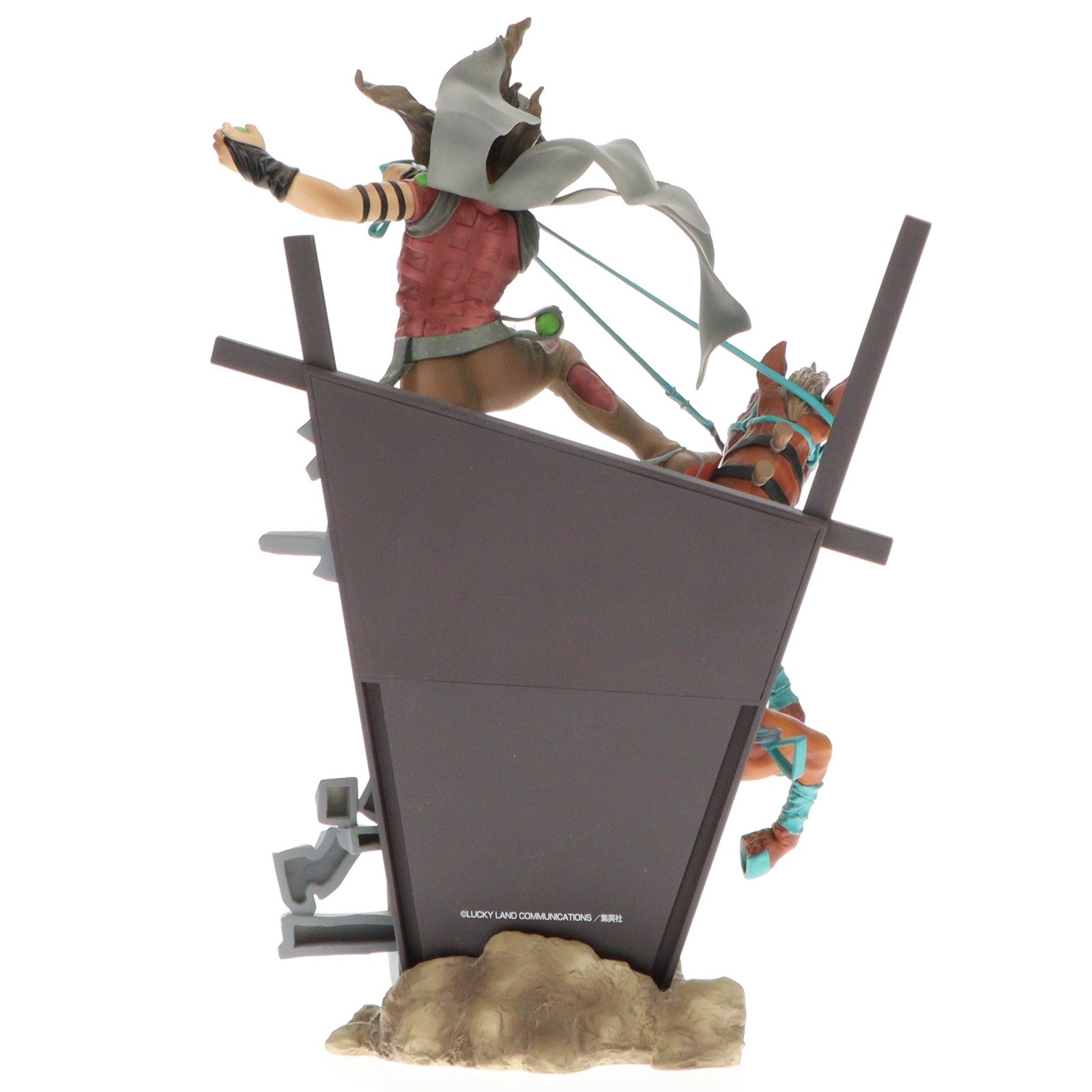【中古即納】[FIG] ハイスタンダードスタチュー スティール・ボール・ラン ジョジョの奇妙な冒険 第7部 スティール・ボール・ラン 完成品 フィギュア スカイネット(アオシマ)(20110616)