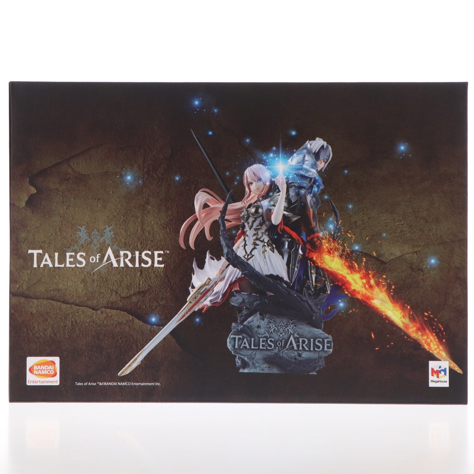 【中古即納】[FIG] (フィギュア単品) アルフェン&シオン スタチューフィギュア PS4/PS5ソフト テイルズ オブ アライズ アソビストア限定版 完成品 バンダイナムコエンターテインメント/メガハウス(20210909)