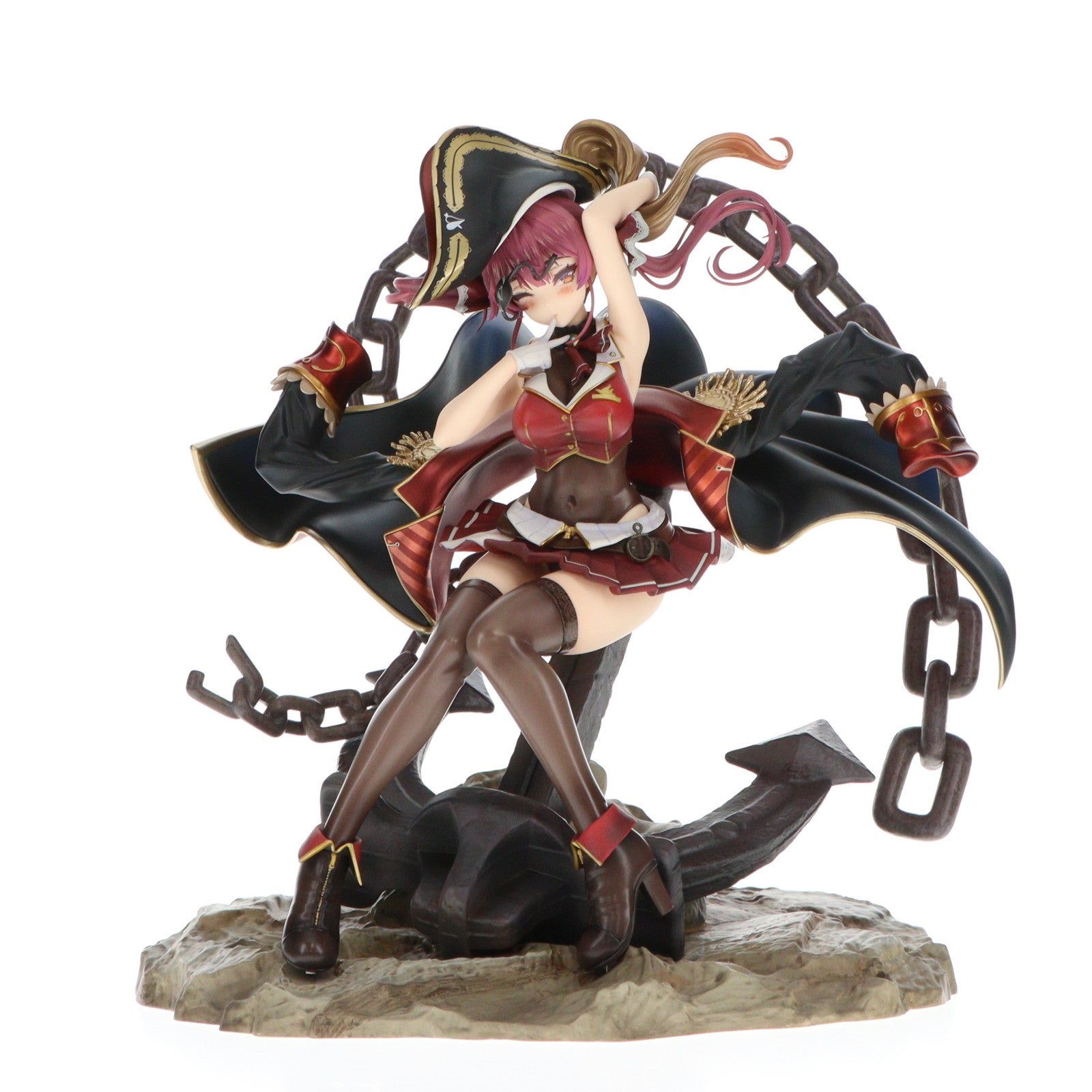【中古即納】[FIG] 宝鐘マリン(ほうしょうマリン) ホロライブプロダクション 1/7 完成品 フィギュア GOODSMILE ONLINE SHOP&あみあみ&Amazon.co.jp&TokyoOtakuMode限定 マックスファクトリー(20221231)