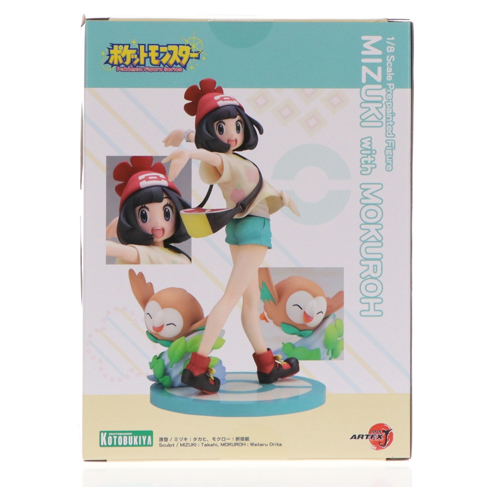 【中古即納】[FIG] ARTFX J ミヅキ with モクロー ポケットモンスター サン・ムーン 1/8 完成品 フィギュア(PP730) コトブキヤ(20180812)
