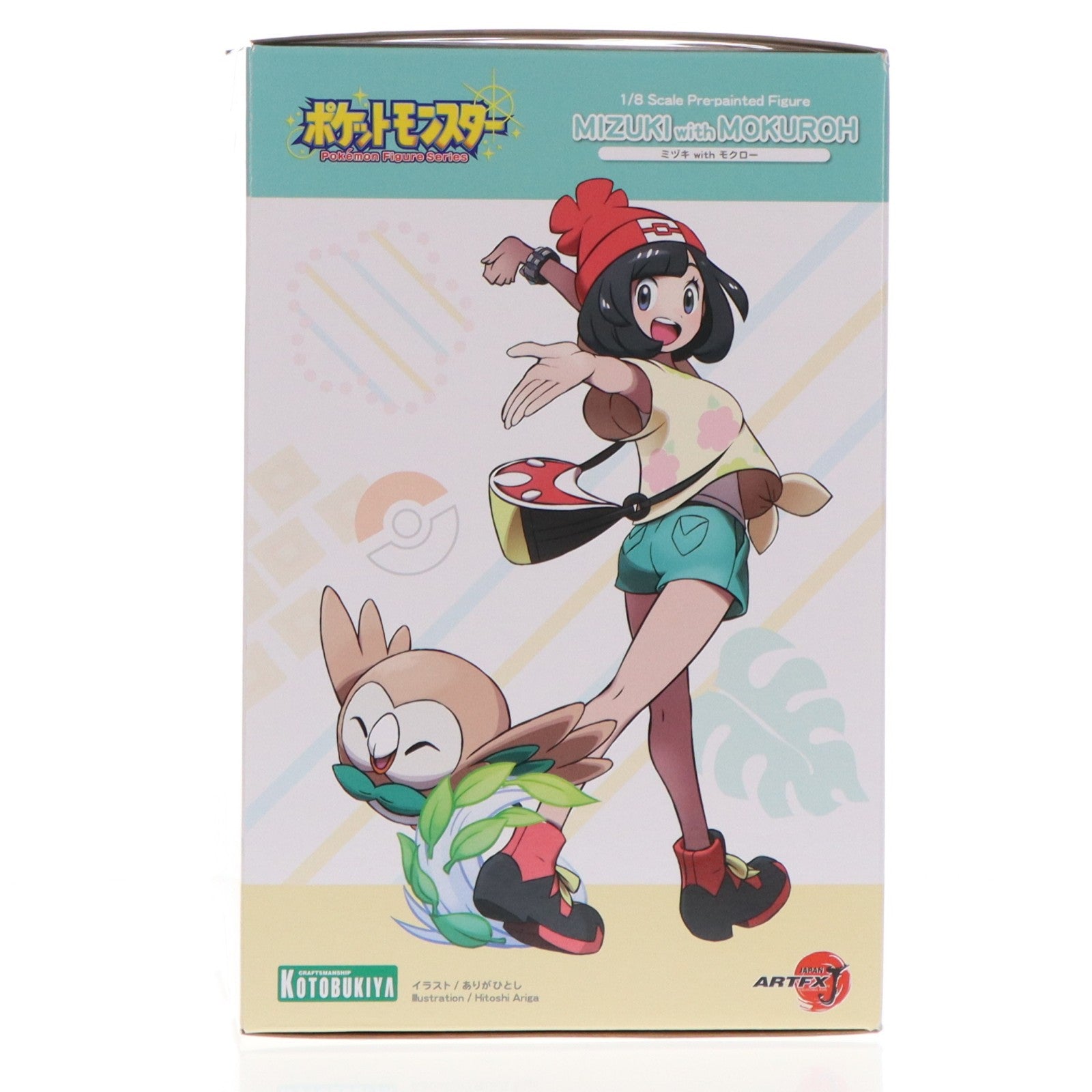 【中古即納】[FIG] ARTFX J ミヅキ with モクロー ポケットモンスター サン・ムーン 1/8 完成品 フィギュア(PP730) コトブキヤ(20180812)