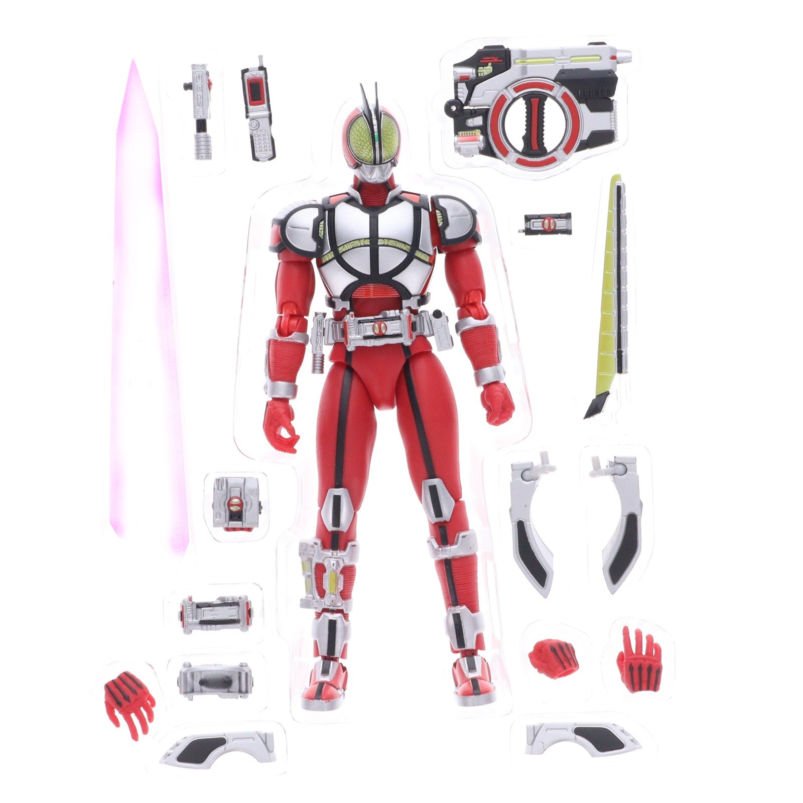 【中古即納】[FIG] S.H.Figuarts(フィギュアーツ) 仮面ライダーファイズ ブラスターフォーム 仮面ライダー555(ファイズ) 完成品 可動フィギュア バンダイ(20110514)