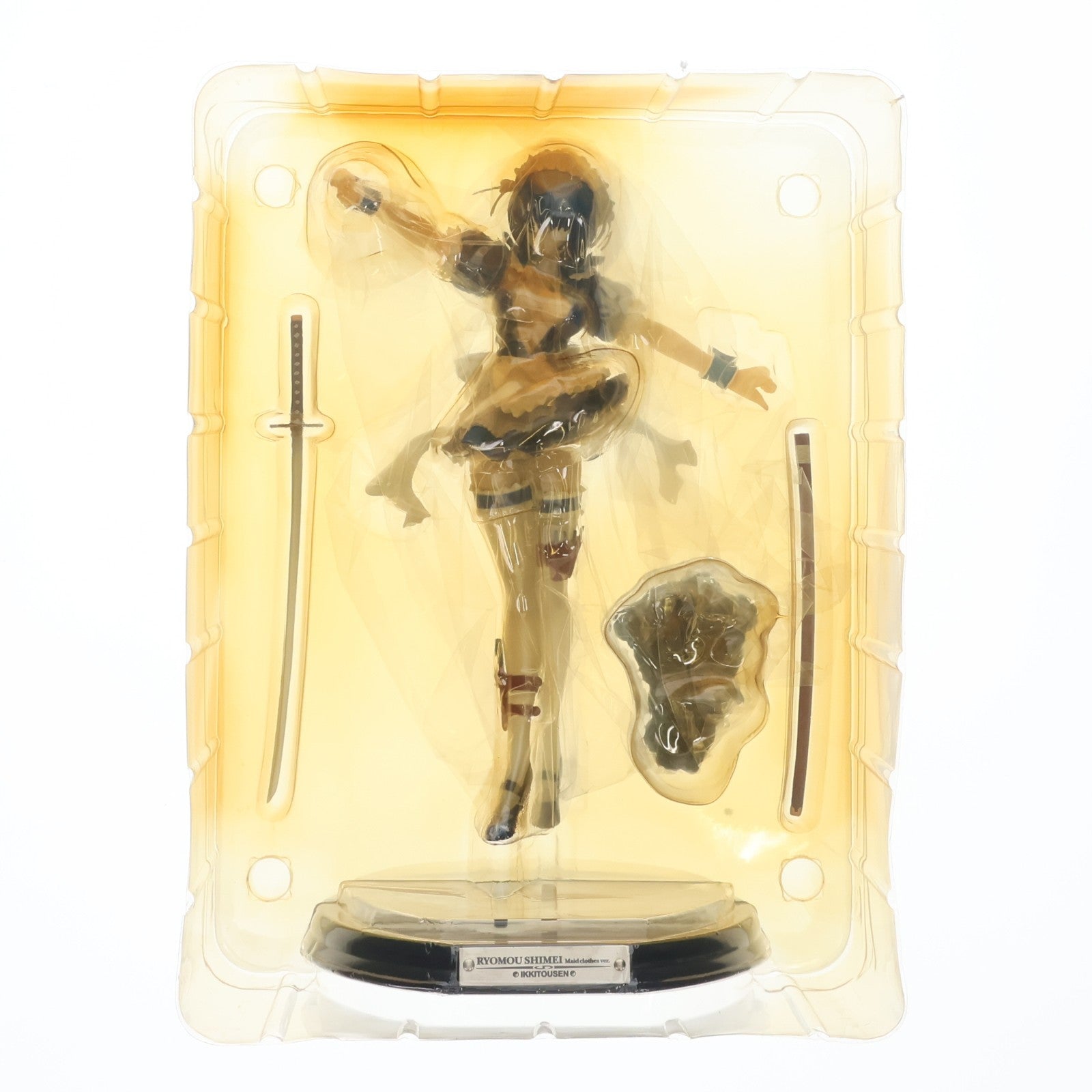 【中古即納】[FIG] 呂蒙子明(りょもうしめい) ～メイド服Ver.～ ブルーカラー 一騎当千 1/7 完成品 フィギュア グリフォンエンタープライズ(20090621)