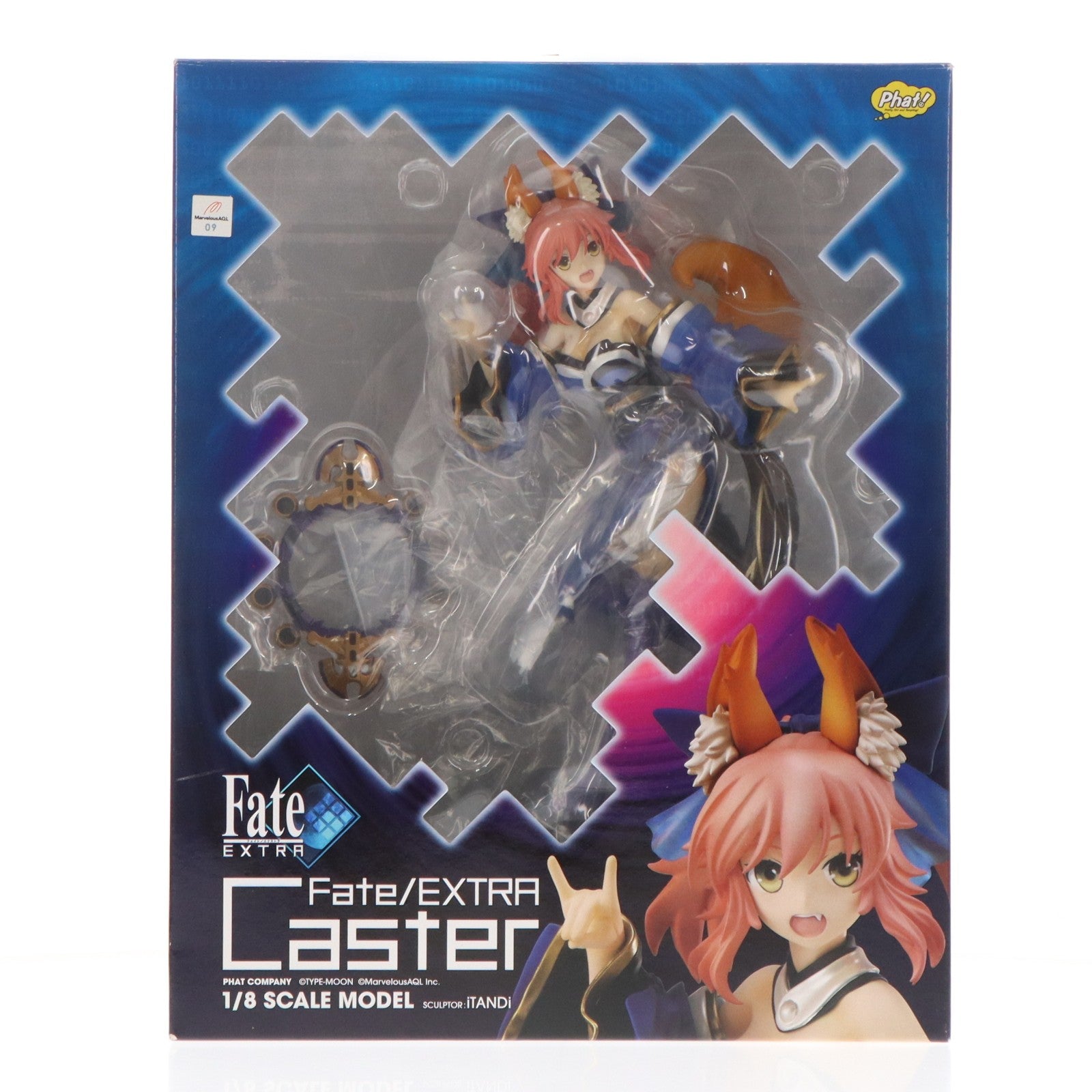【中古即納】[FIG] キャスター Fate/EXTRA(フェイト/エクストラ) 1/8 完成品 フィギュア Phat!(ファット・カンパニー)(20120929)