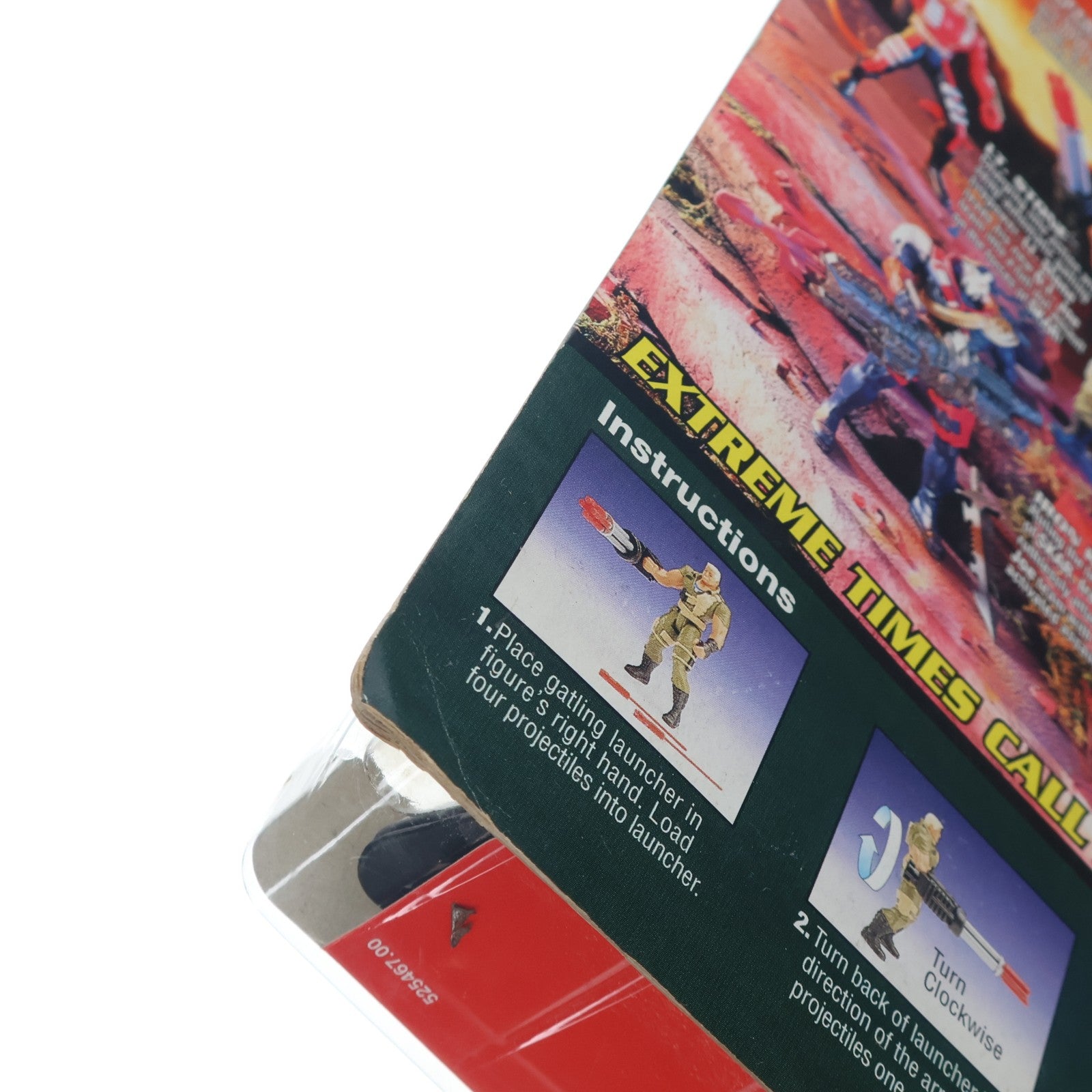 【中古即納】[FIG] Lt. Stone(ストーン中尉) with Semi-Automatic Gatling FirePower G.I. JOE Extreme(G.I.ジョー エクストリーム) 完成品 アクションフィギュア(81161) Kenner(ケナー)(19951231)