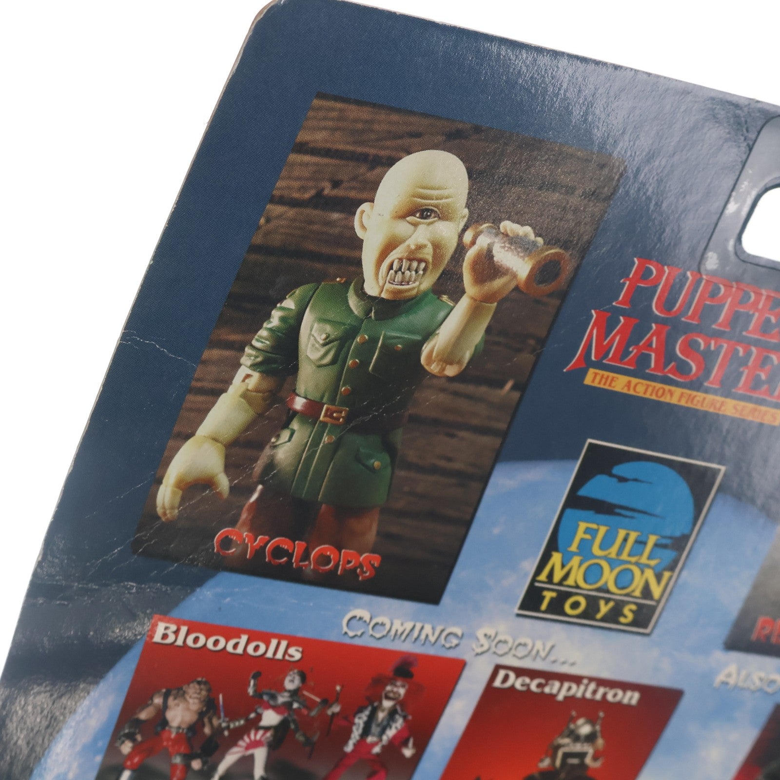 【中古即納】[FIG] BASED ON THE HIT FILM SERIES レトロ・パペット・マスター CYCLOPS(サイクロプス)(上着・ズボングレー/血飛沫) 完成品 アクションフィギュア フルムーントイズ(19991231)