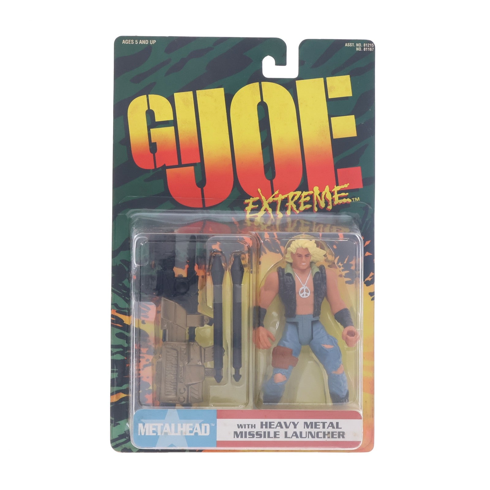 【中古即納】[FIG] Metalhead(メタルヘッド) with Heavy Metal Missile Launcher G.I. JOE Extreme(G.I.ジョー エクストリーム) 完成品 アクションフィギュア(81167) Kenner(ケナー)(19951231)