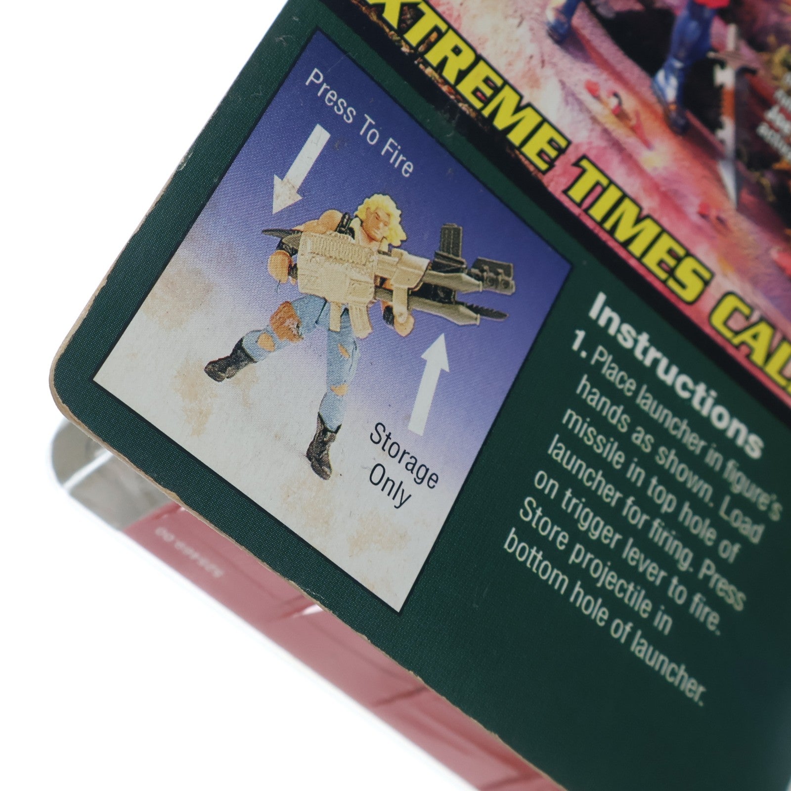 【中古即納】[FIG] Metalhead(メタルヘッド) with Heavy Metal Missile Launcher G.I. JOE Extreme(G.I.ジョー エクストリーム) 完成品 アクションフィギュア(81167) Kenner(ケナー)(19951231)