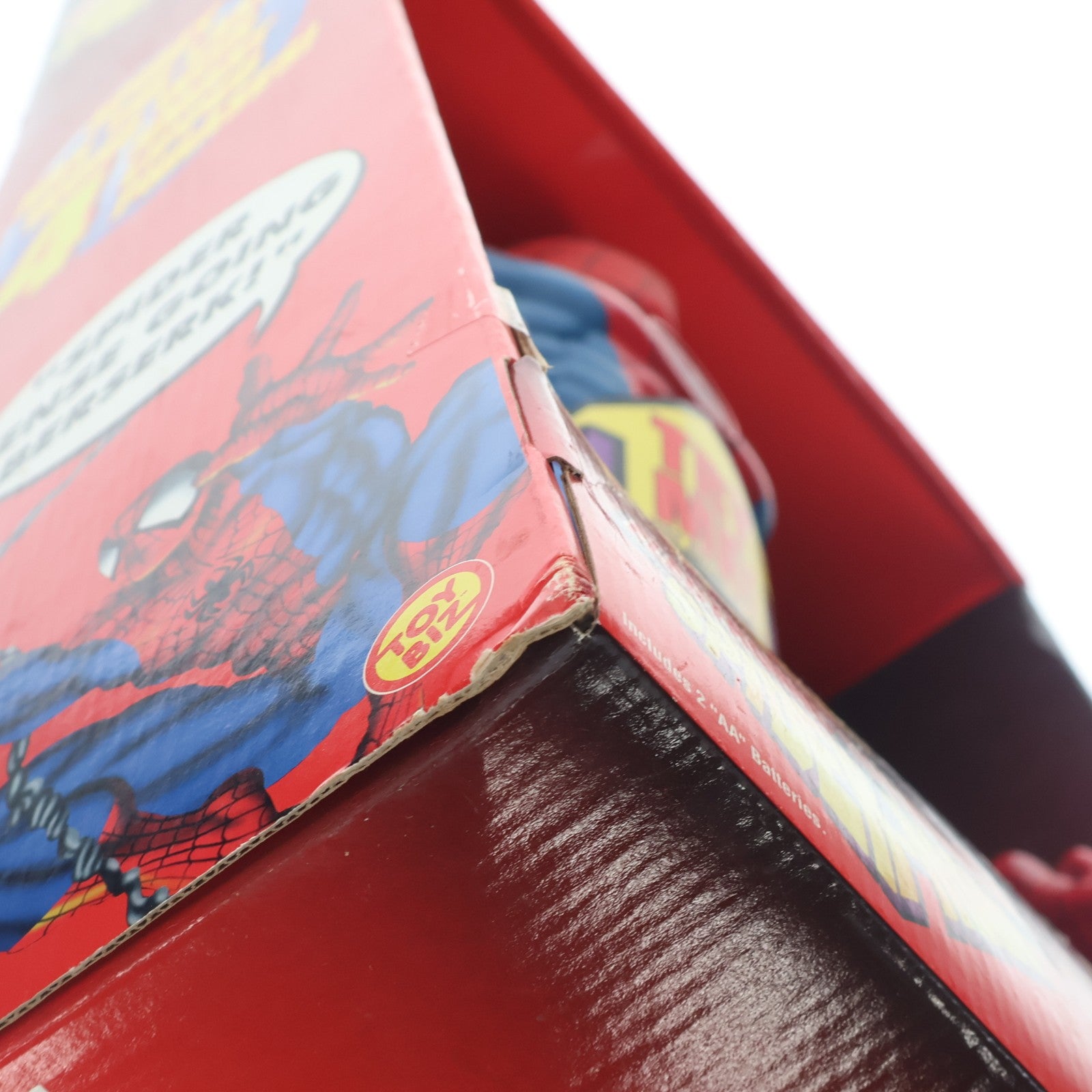 【中古即納】[FIG] スパイダーマン 15インチ エレクトロニックトーキングフィギュア 完成品 TOY BIZ(トイビズ)(19991231)