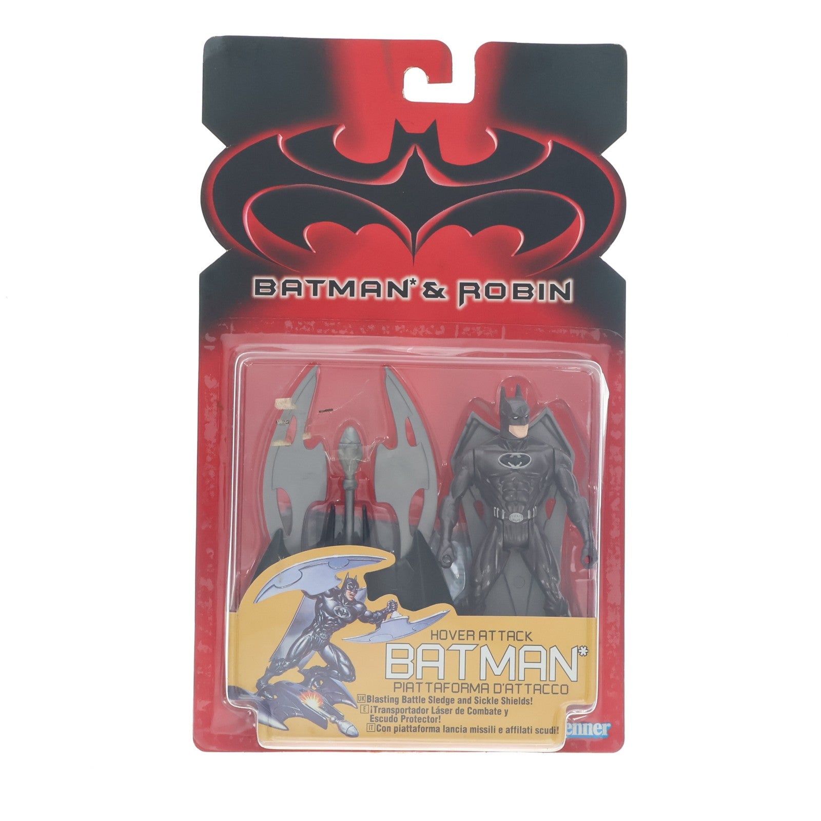【中古即納】[FIG] ホバーアタックバットマン BATMAN & ROBIN(バットマン&ロビン Mr.フリーズの逆襲) 完成品 可動フィギュア ハズブロ(19991231)