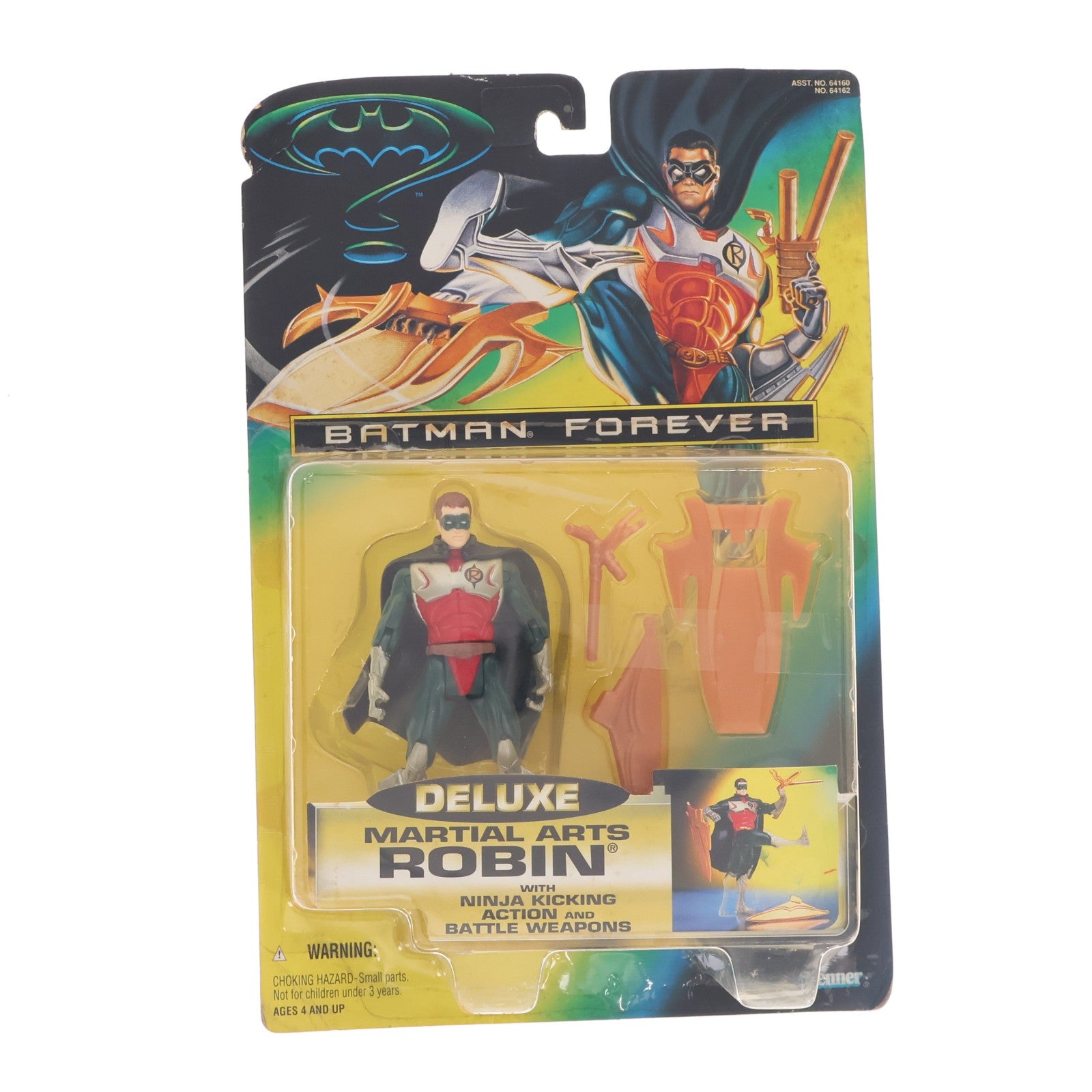 【中古即納】[FIG] DX MARTIAL ARTS ROBIN(マーシャルアーツ ロビン) バットマン フォーエヴァー 完成品 可動フィギュア Kenner(ケナー)(19961231)