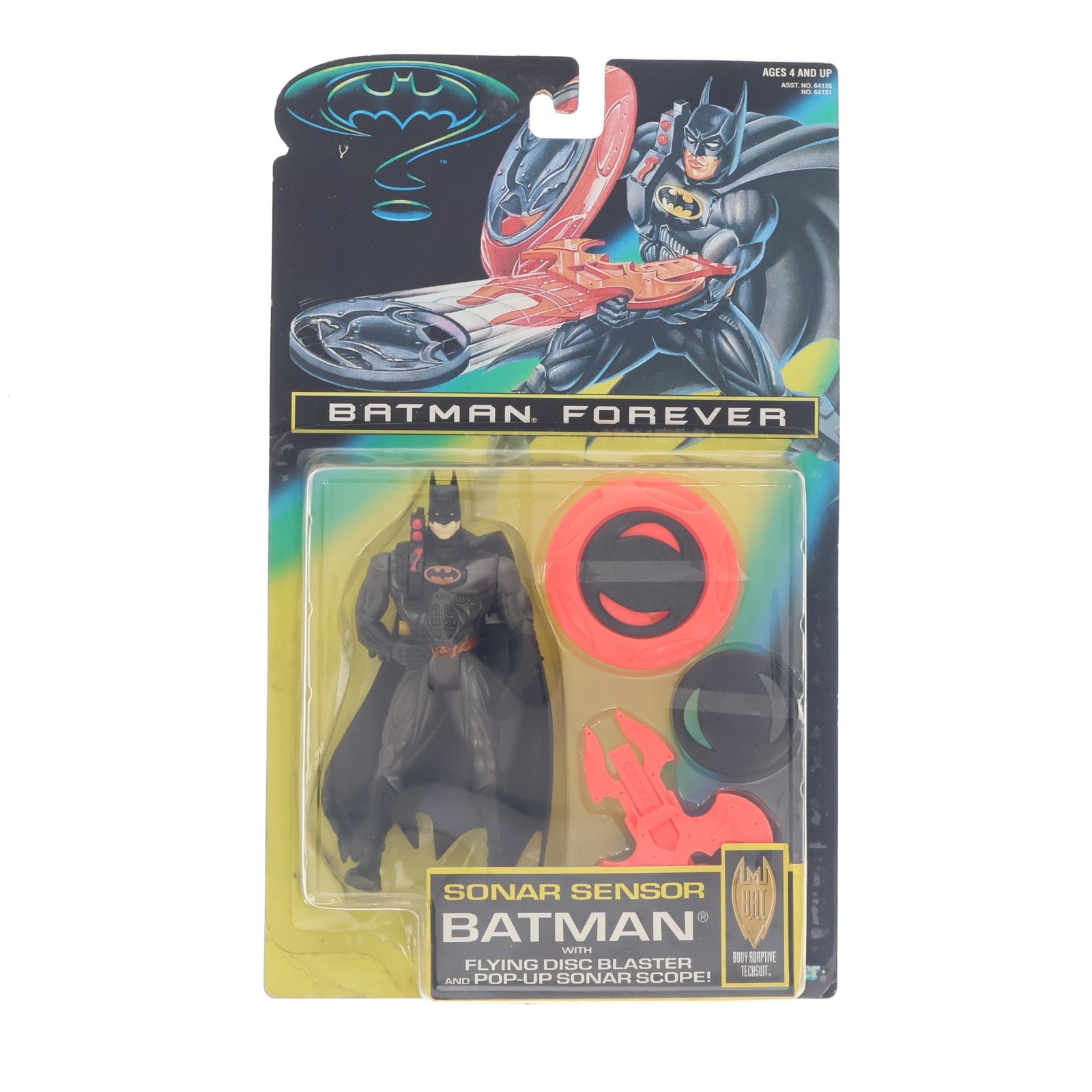 【中古即納】[FIG] SONAR SENSOR BATMAN(ソナーセンサー バットマン) バットマン フォーエヴァー 完成品 可動フィギュア Kenner(ケナー)(19951231)