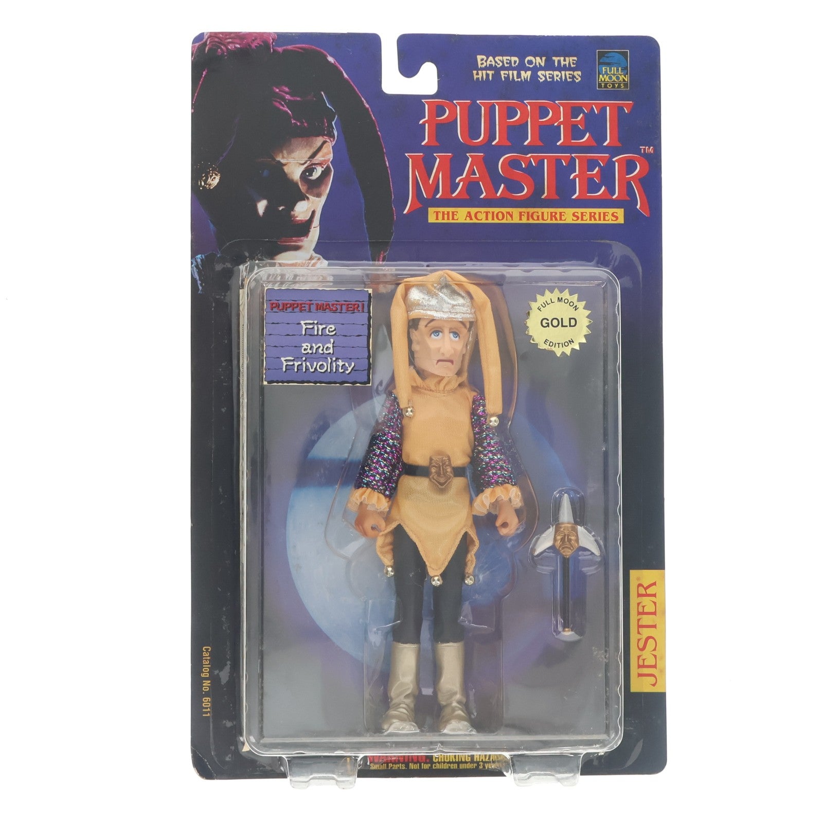 【中古即納】[FIG] BASED ON THE HIT FILM SERIES JESTER(ジェスター) フルムーンゴールドエディション パペット・マスター3/ナチス大決闘 完成品 アクションフィギュア フルムーントイズ(19981231)