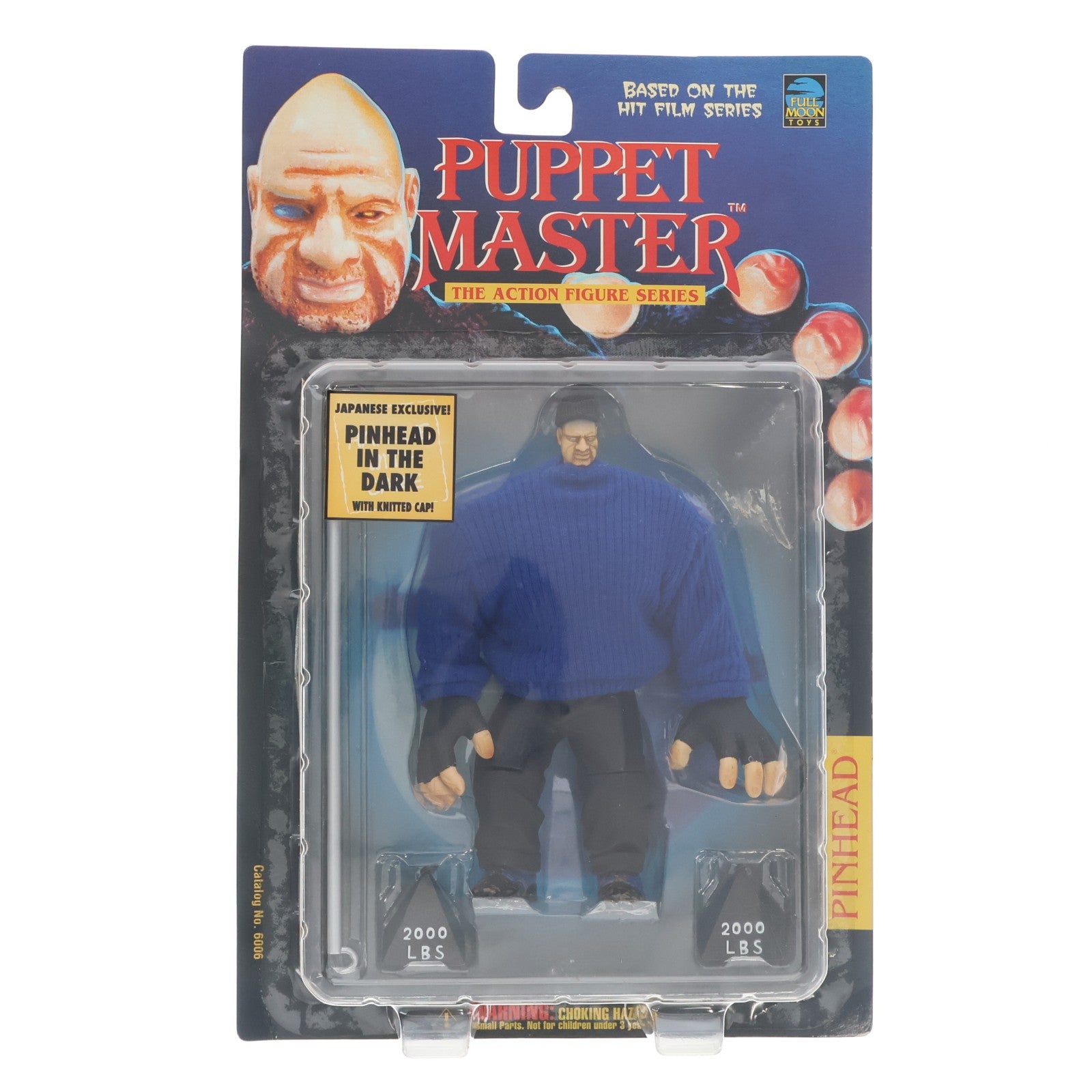 【中古即納】[FIG] BASED ON THE HIT FILM SERIES パペット・マスターNo.011 ピンヘッド インザダーク 日本限定版 完成品 アクションフィギュア メディコム・トイ(19981231)