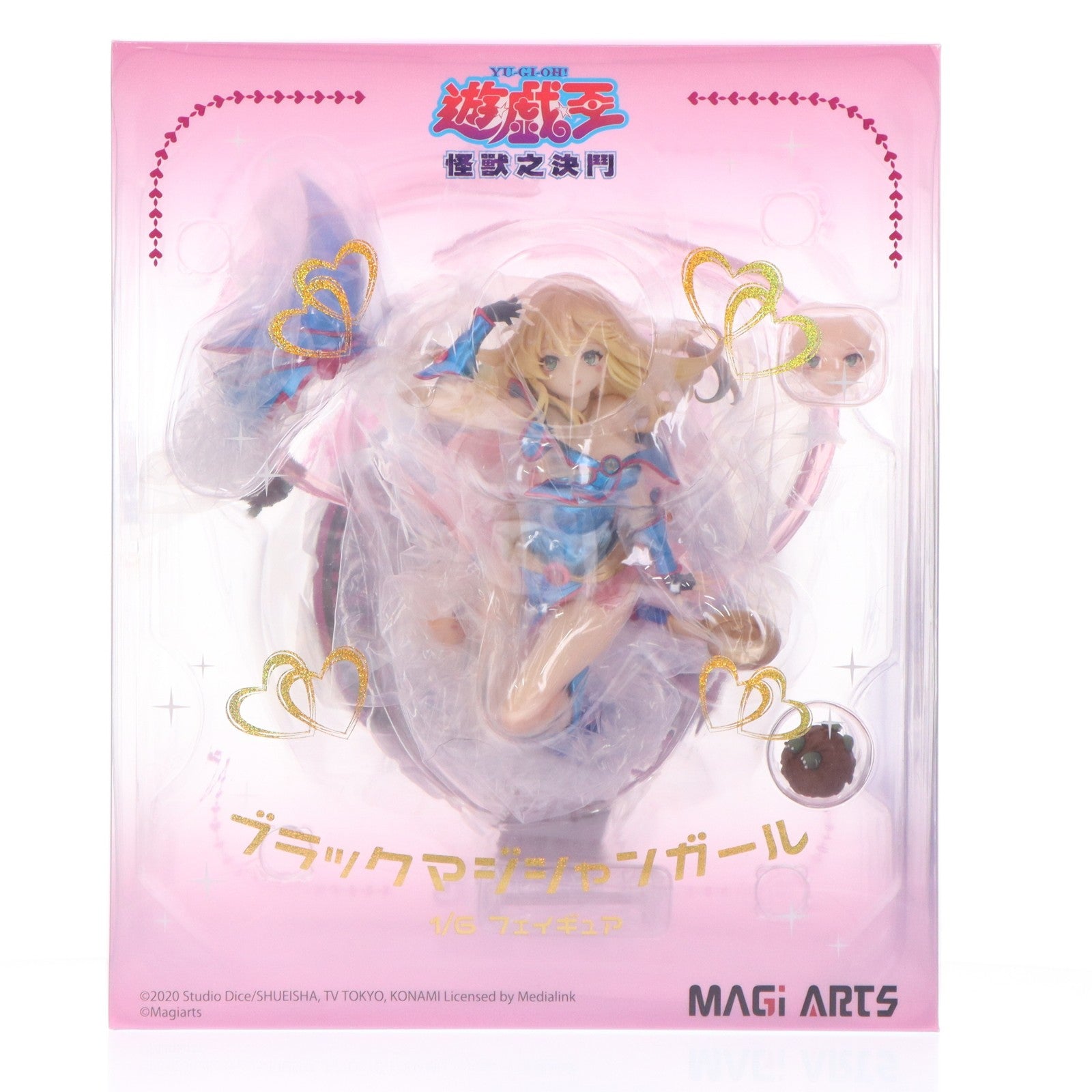 【中古即納】[FIG] 色紙&タペストリー無し WF会場限定 ブラック・マジシャン・ガール(メッキカラー) 遊☆戯☆王デュエルモンスターズ 1/6 完成品 フィギュア MAGI ARTS(マギアーツ)(20231002)