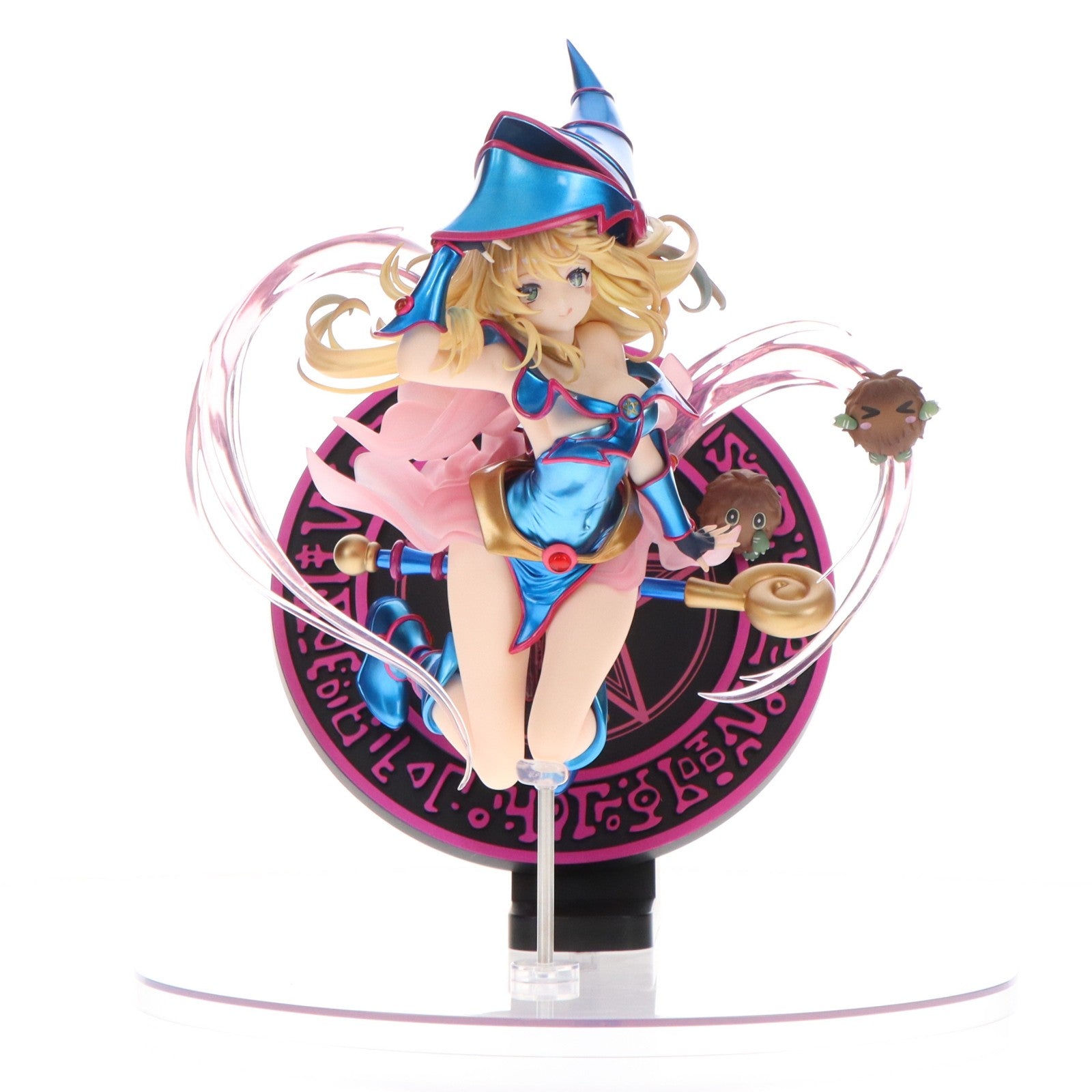 【中古即納】[FIG] 色紙&タペストリー無し WF会場限定 ブラック・マジシャン・ガール(メッキカラー) 遊☆戯☆王デュエルモンスターズ 1/6 完成品 フィギュア MAGI ARTS(マギアーツ)(20231002)