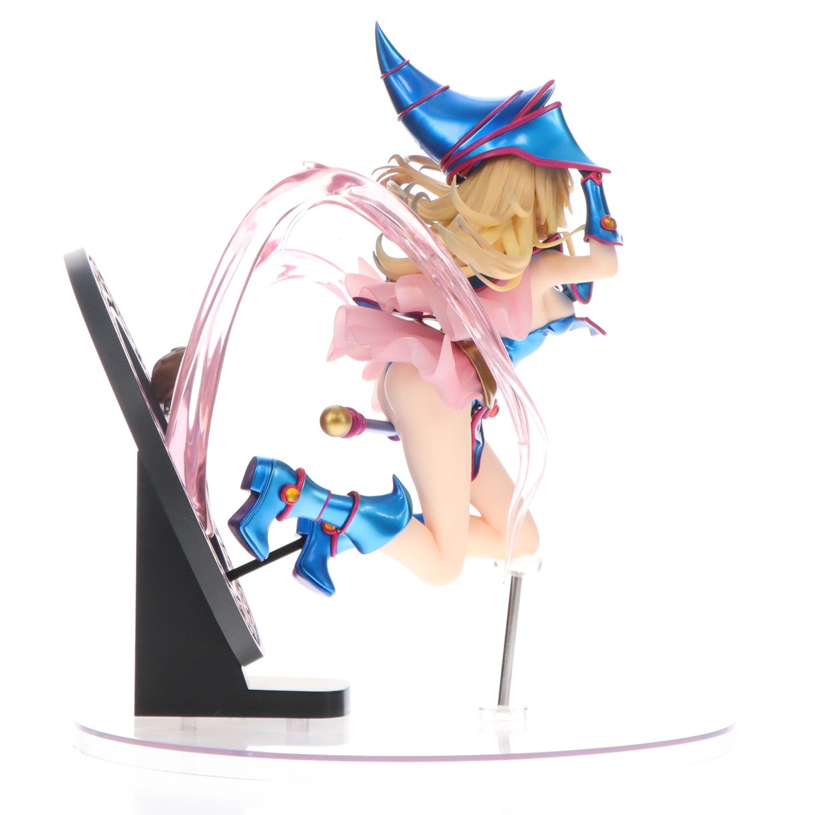 【中古即納】[FIG] 色紙&タペストリー無し WF会場限定 ブラック・マジシャン・ガール(メッキカラー) 遊☆戯☆王デュエルモンスターズ 1/6 完成品 フィギュア MAGI ARTS(マギアーツ)(20231002)