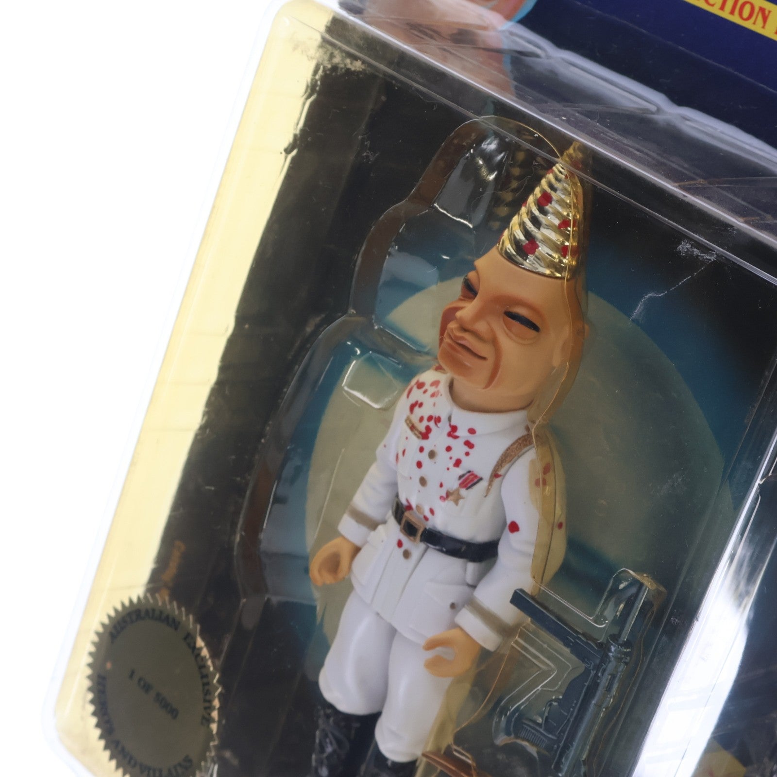 【中古即納】[FIG] オーストラリア限定 BASED ON THE HIT FILM SERIES TUNNELER(トネラー)(金ドリル/白軍服) パペット・マスター 完成品 アクションフィギュア フルムーントイズ(19971231)