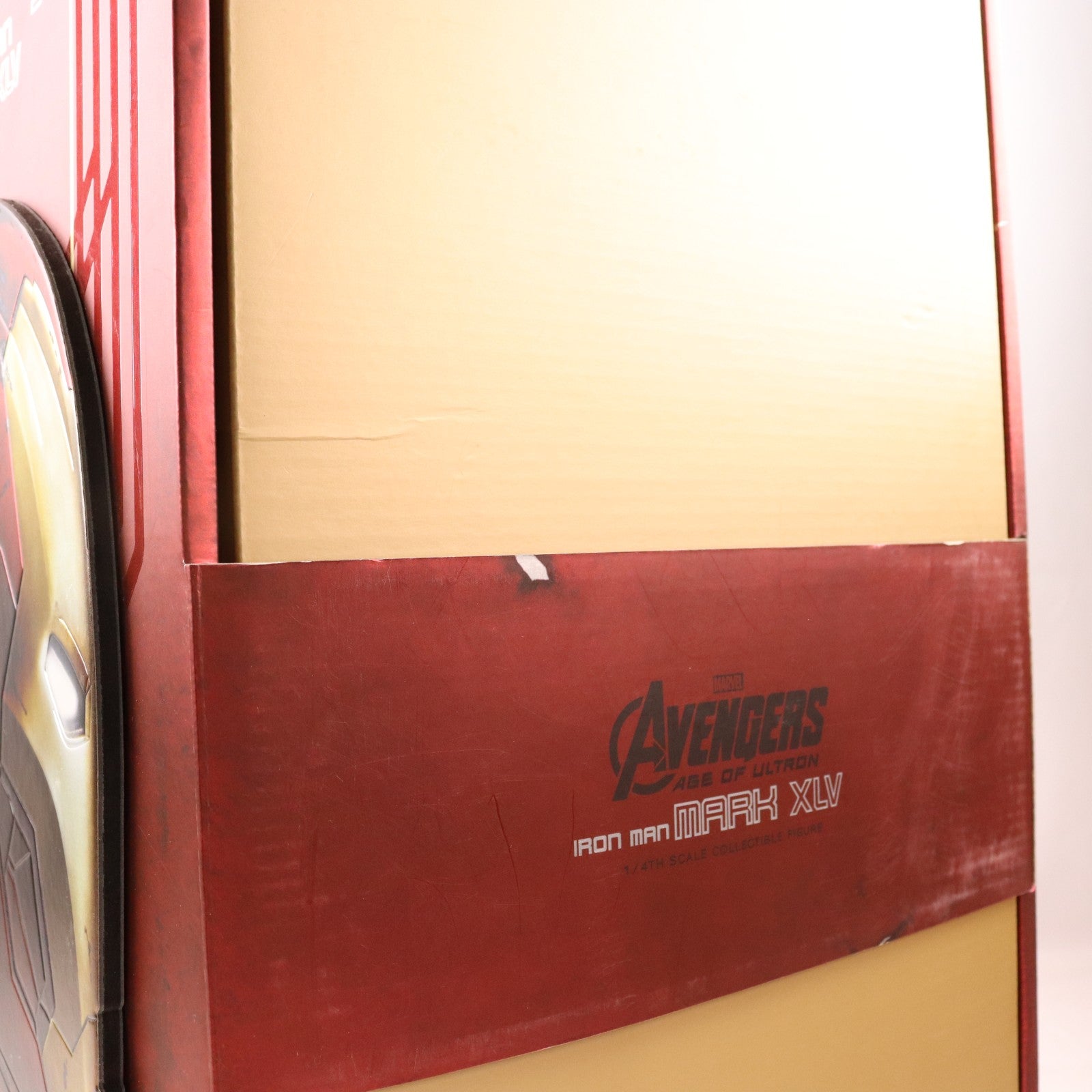 【中古即納】[FIG] クオーター・スケール アイアンマン・マーク45 アベンジャーズ/エイジ・オブ・ウルトロン 1/4 完成品 可動フィギュア(QS#006) ホットトイズ(20161231)