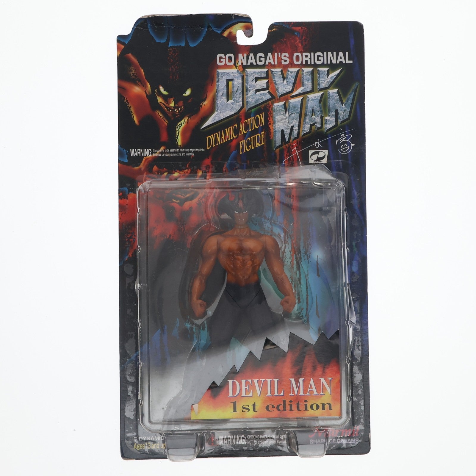 【中古即納】[FIG] デビルマンダイナミックアクションフィギュア デビルマン 1st edition 完成品 可動フィギュア レッズ(19991231)