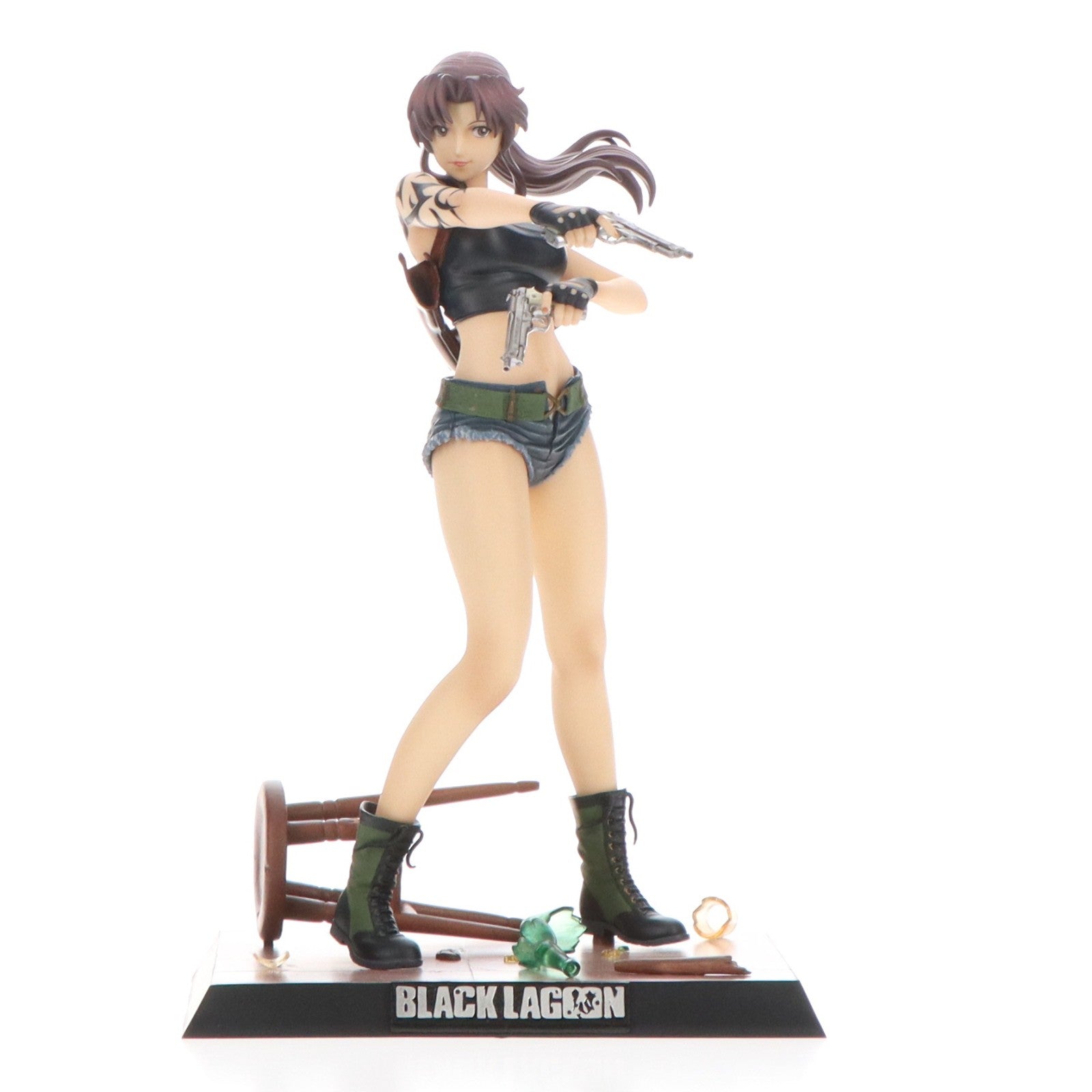 【中古即納】[FIG] レヴィ Two Hand GXオンラインショップ限定版 BLACK LAGOON(ブラックラグーン) 1/6 完成品 フィギュア ニューライン(20161231)