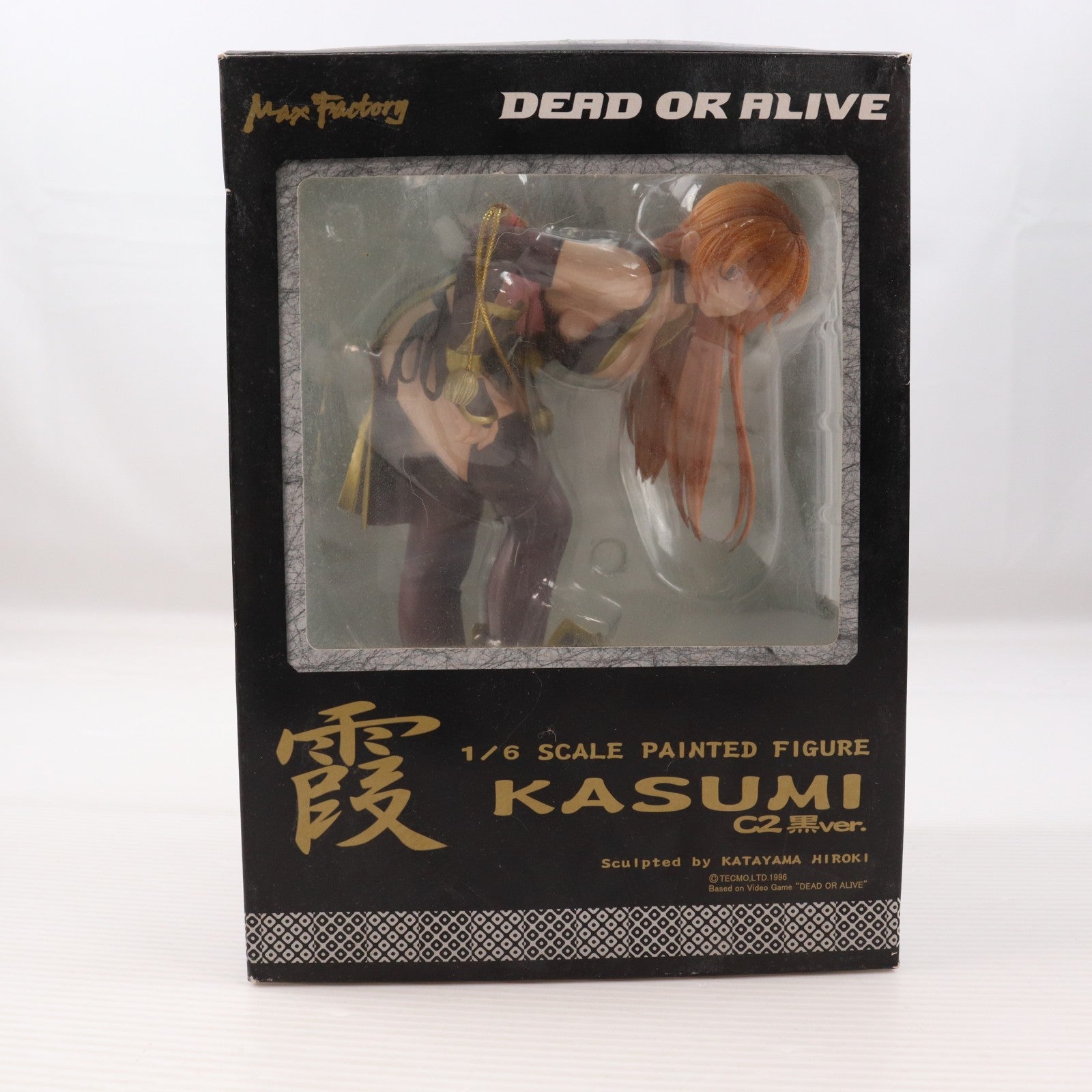 【中古即納】[FIG] ワンフェス2005夏限定 霞(かすみ) C2黒ver. DEAD OR ALIVE(デッドオアアライブ) 1/6 完成品 フィギュア マックスファクトリー(20050821)