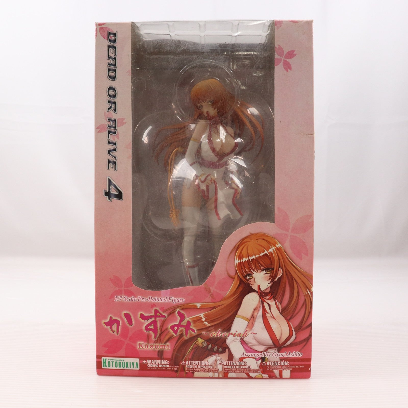 【中古即納】[FIG] かすみ ～cherish～ DEAD OR ALIVE 4(デッドオアアライブ4) 1/7完成品フィギュア コトブキヤ(20110421)