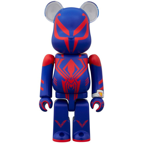 【中古即納】[FIG] BE@RBRICK(ベアブリック) SPIDER-MAN 2099 & SPIDER-WOMAN(スパイダーマン2099&スパイダーウーマン) 2PCS SET スパイダーマン:アクロス・ザ・スパイダーバース 完成品 可動フィギュア メディコム・トイ(20250427)