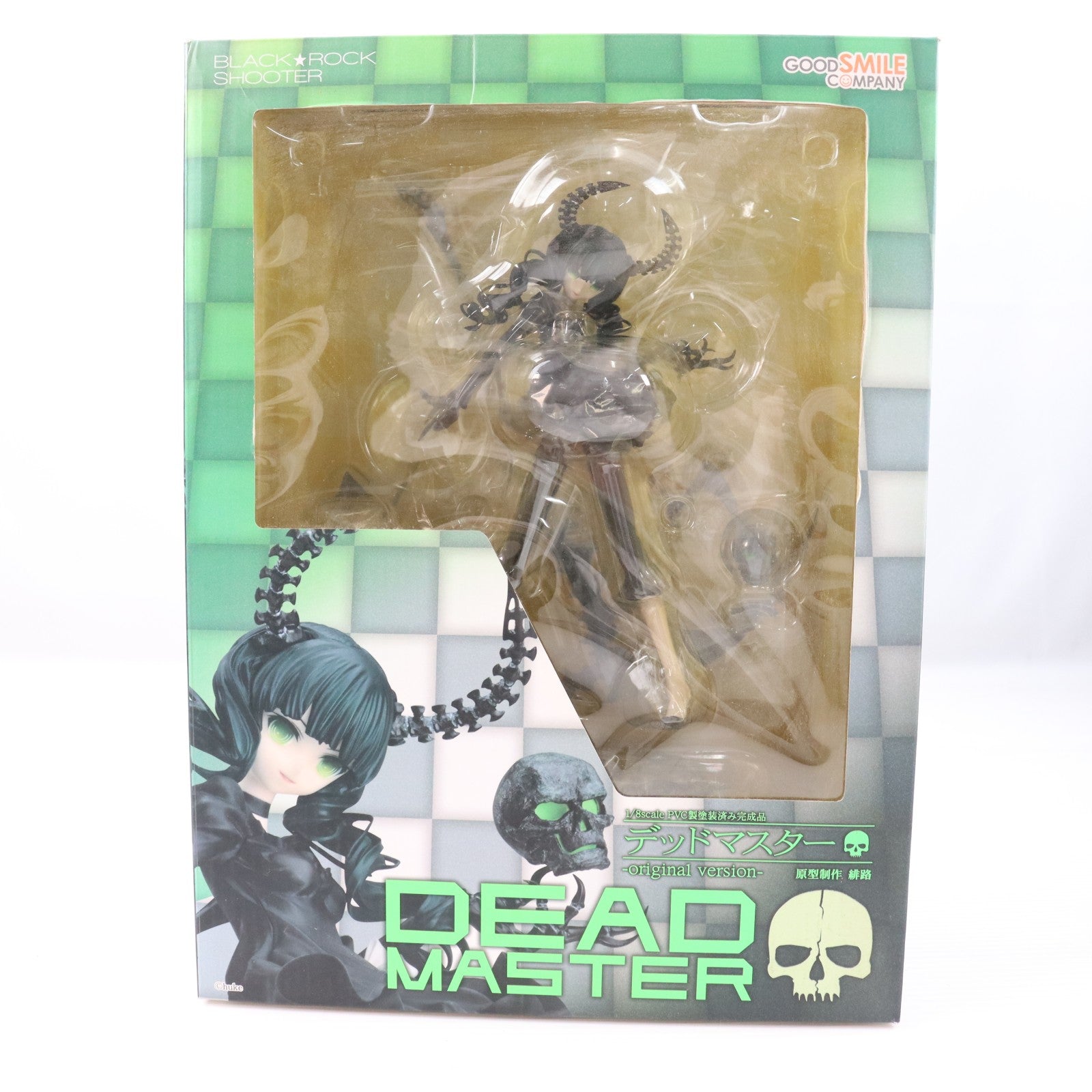 【中古即納】[FIG] デッドマスター -original version-(オリジナルバージョン) ブラック★ロックシューター 1/8 完成品 フィギュア グッドスマイルカンパニー(20101130)