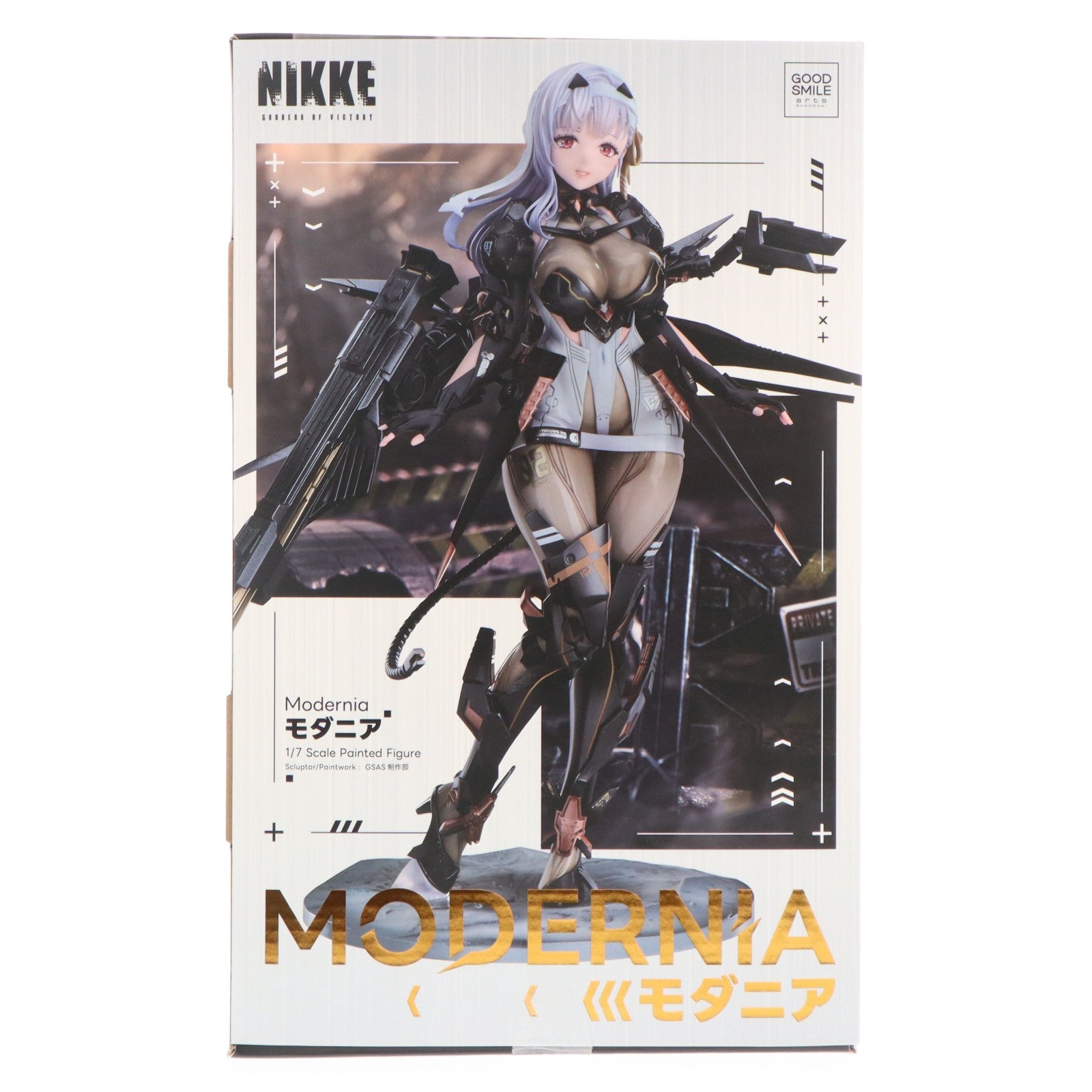 【中古即納】[FIG] モダニア 勝利の女神:NIKKE(ニケ) 1/7 完成品 フィギュア グッドスマイルアーツ上海(20260305)