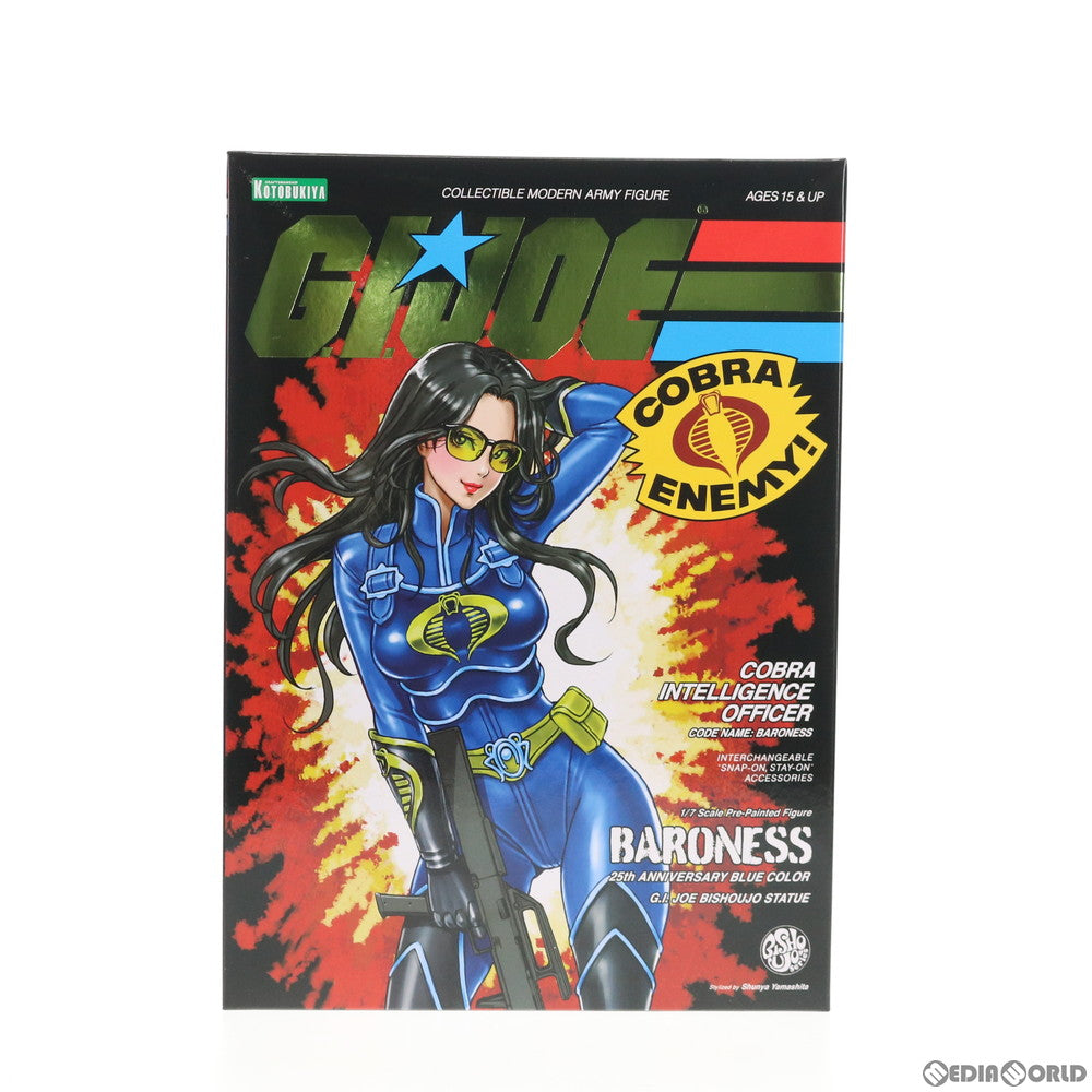 【中古即納】[FIG] G.I. JOE美少女 バロネス 25thアニバーサリーブルー 限定版 G.I.ジョー 1/7 完成品 フィギュア(SV268) コトブキヤ(20200701)