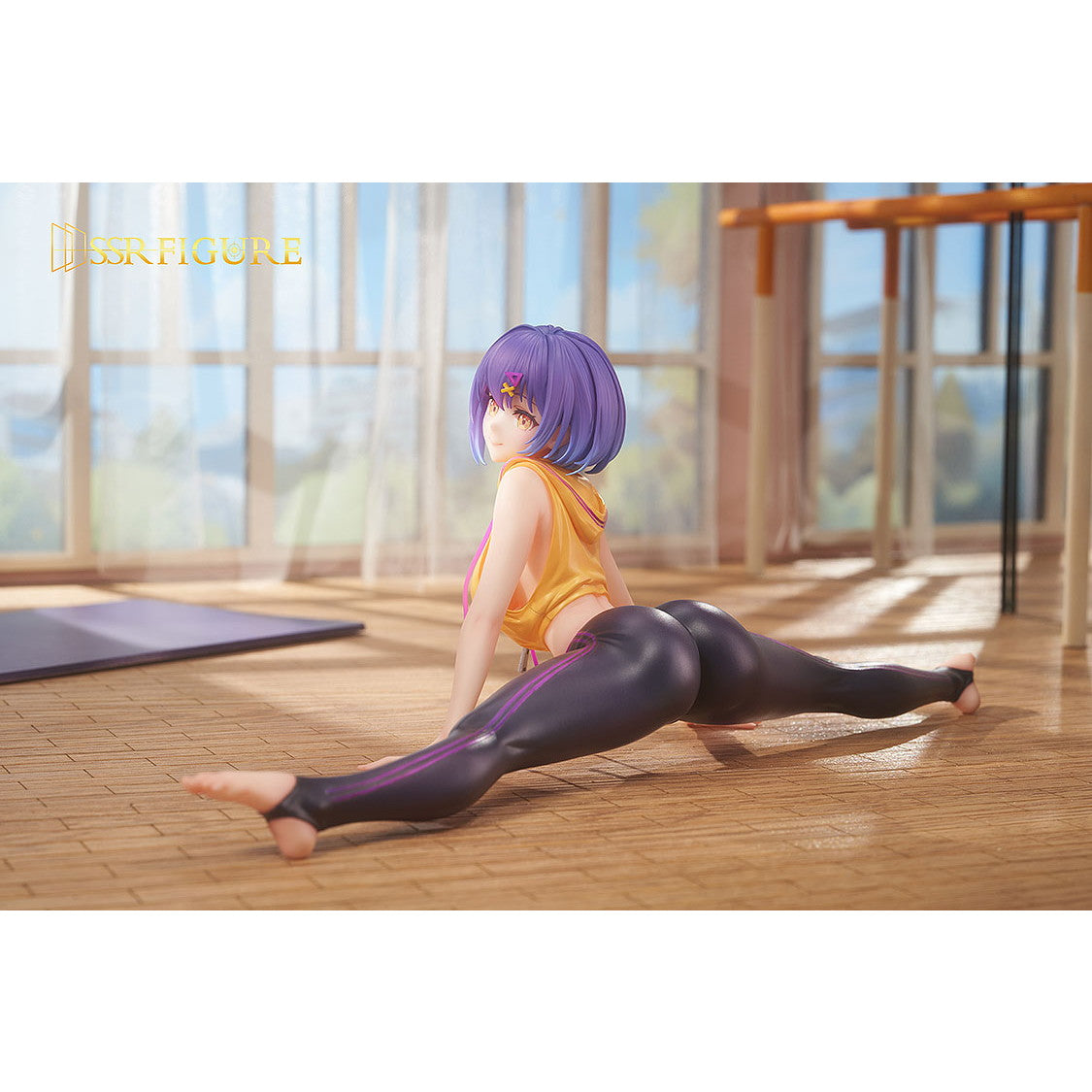 【中古即納】[FIG] ポストカード付属 SSR FIGURE ゆら 股割りVer. 1/7 完成品 フィギュア SSR FIGURE/グッドスマイルカンパニー(20241114)