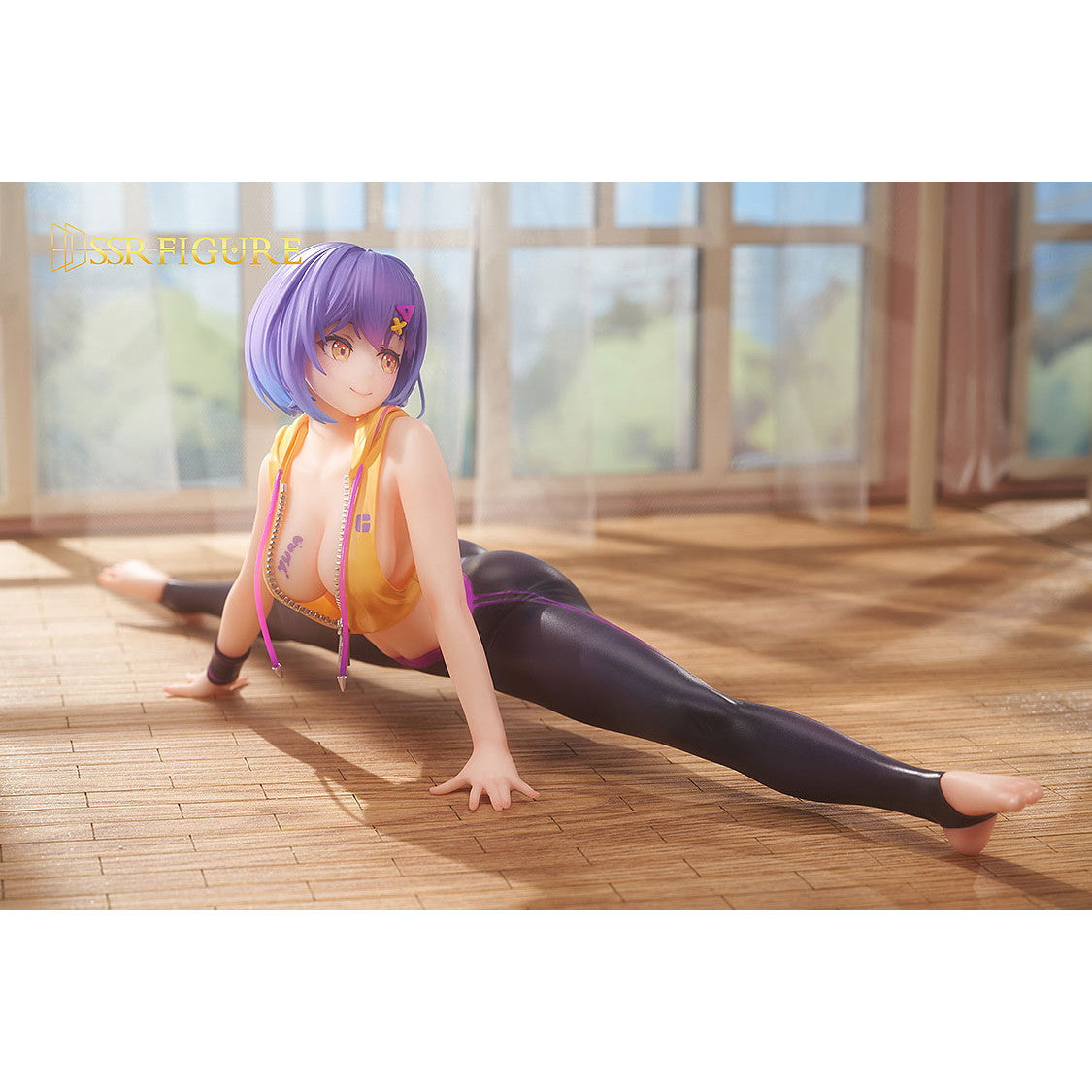 【中古即納】[FIG] ポストカード付属 SSR FIGURE ゆら 股割りVer. 1/7 完成品 フィギュア SSR FIGURE/グッドスマイルカンパニー(20241114)