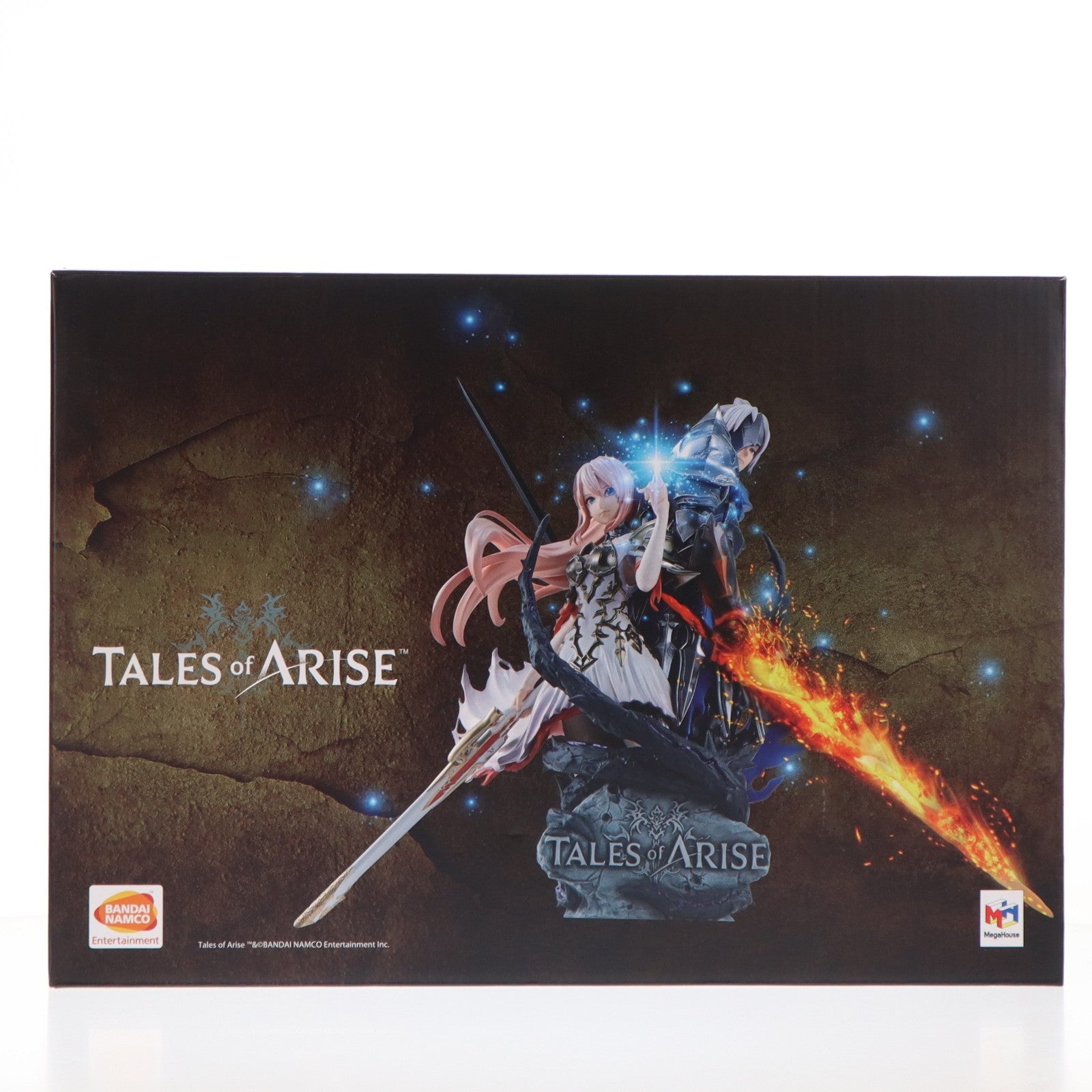 【中古即納】[FIG] (フィギュア単品) アルフェン&シオン スタチューフィギュア PS4/PS5ソフト テイルズ オブ アライズ アソビストア限定版 完成品 バンダイナムコエンターテインメント/メガハウス(20210909)