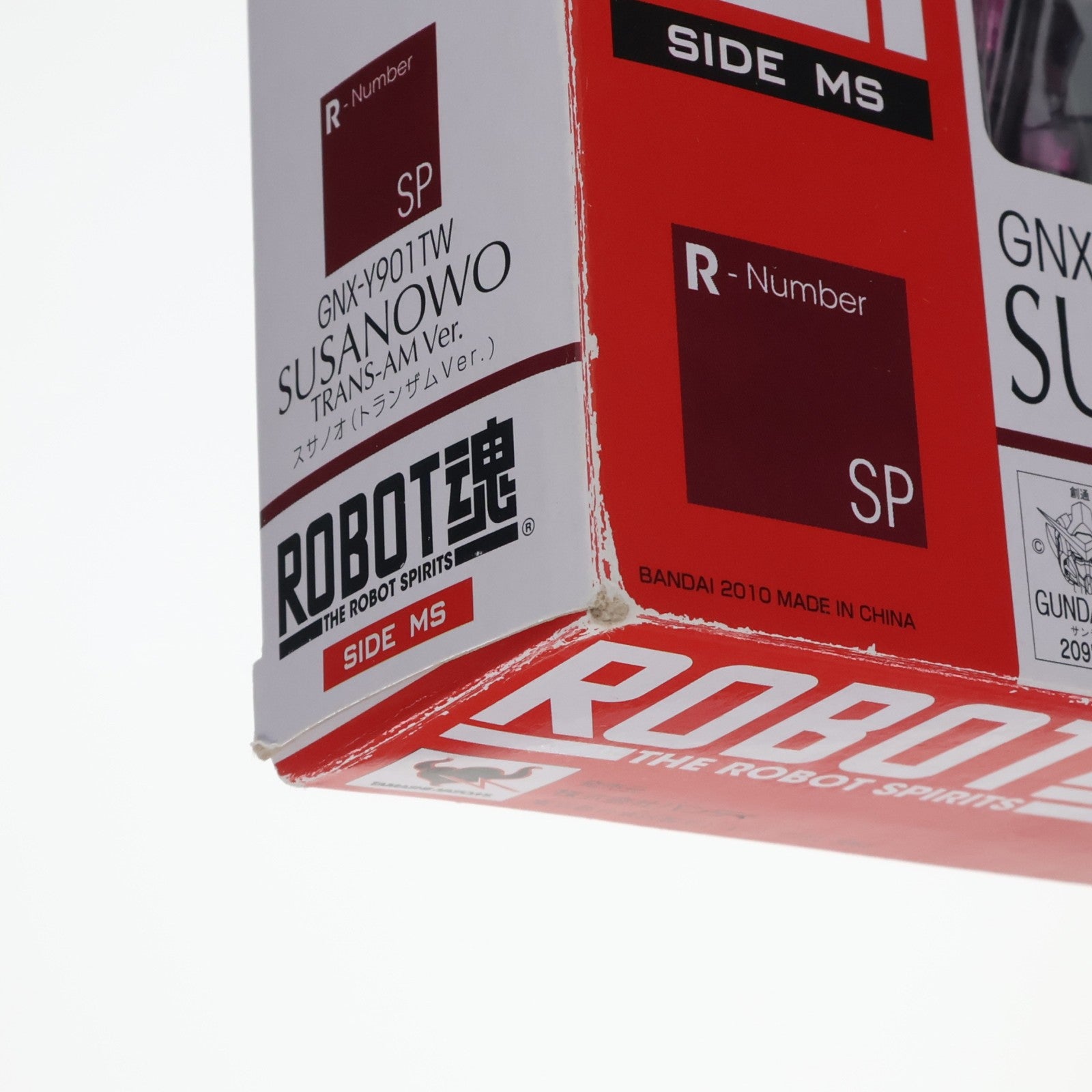 【中古即納】[FIG] 魂ウェブ商店限定 ROBOT魂(SIDE MS) スサノオ(トランザムVer.) 機動戦士ガンダム00(ダブルオー) 完成品 可動フィギュア バンダイ(20100521)