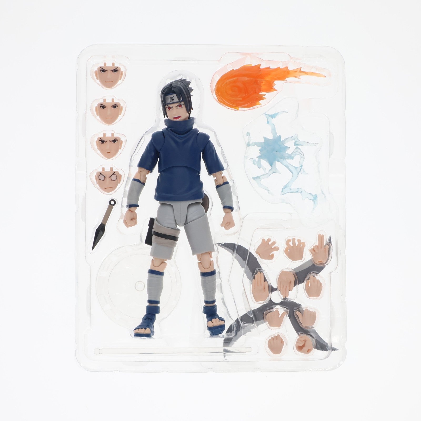 【中古即納】[FIG] S.H.Figuarts(フィギュアーツ) うちはサスケ -うちはの血を宿す天才忍者- NARUTO-ナルト- 完成品 可動フィギュア バンダイスピリッツ(20230624)
