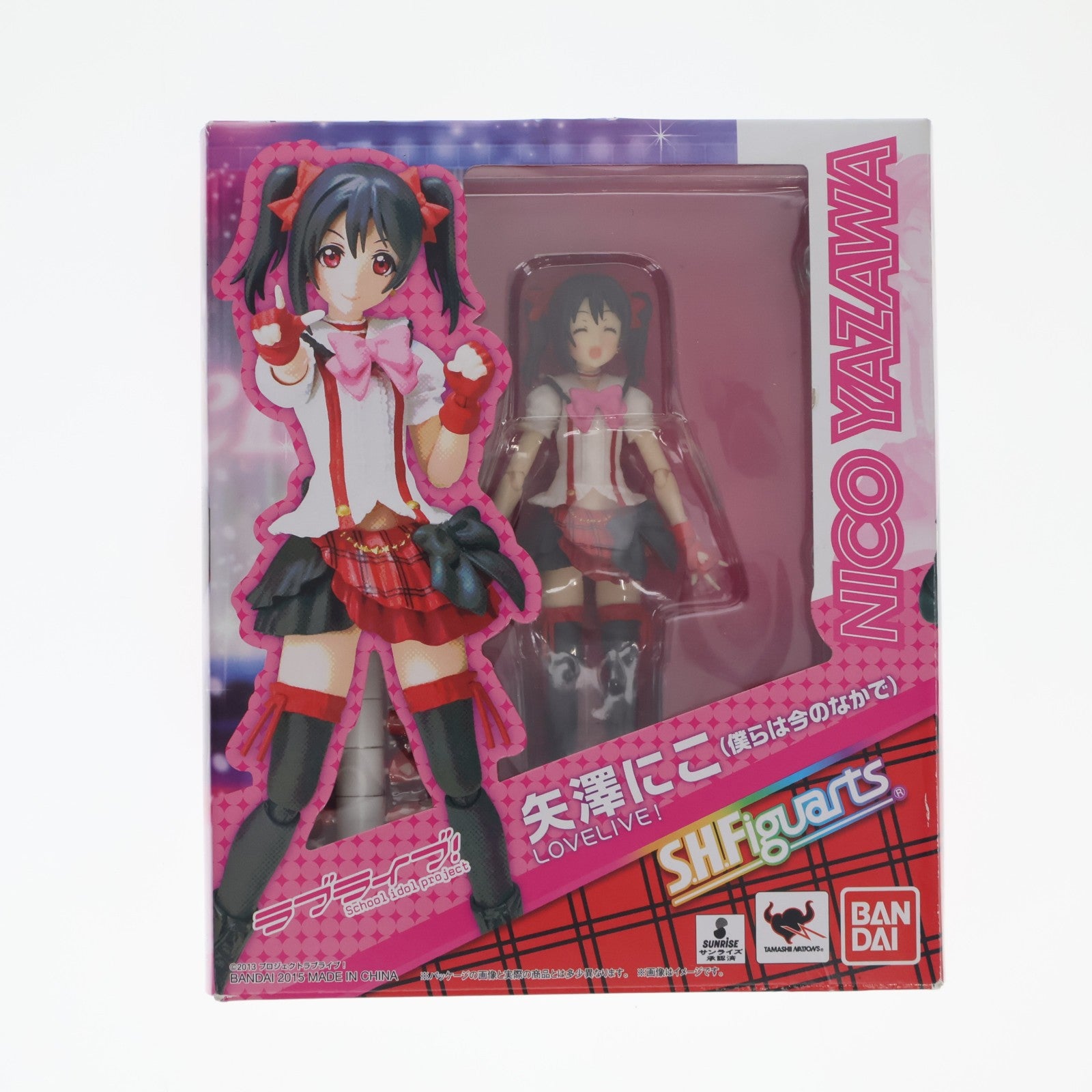 【中古即納】[FIG] S.H.Figuarts(フィギュアーツ) 矢澤にこ(僕らは今のなかで)(やざわにこ) ラブライブ 完成品 可動フィギュア バンダイ(20150829)