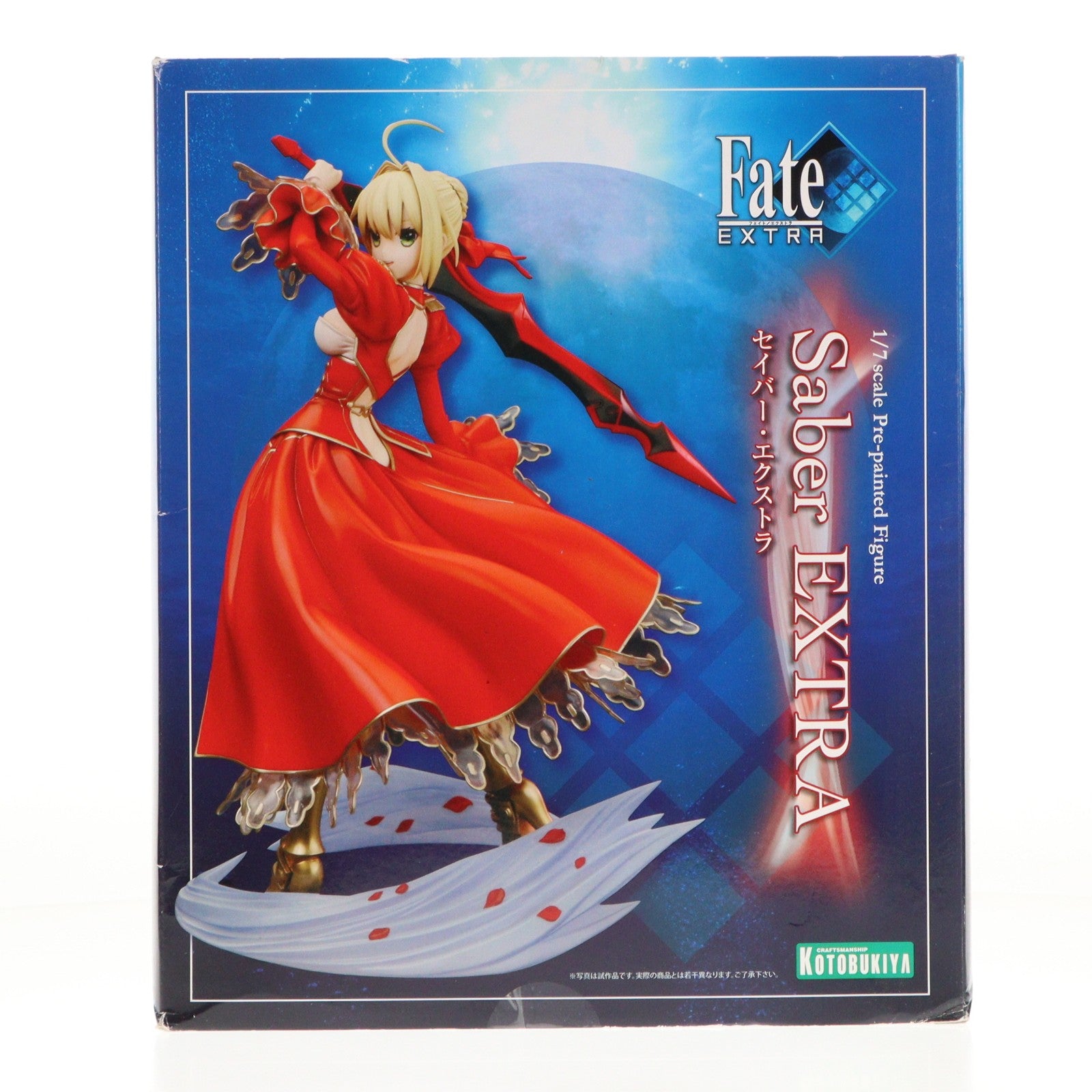 【中古即納】[FIG] セイバー・エクストラ Fate/EXTRA(フェイト/エクストラ) 1/7 完成品 フィギュア(PP554) コトブキヤ(20180420)