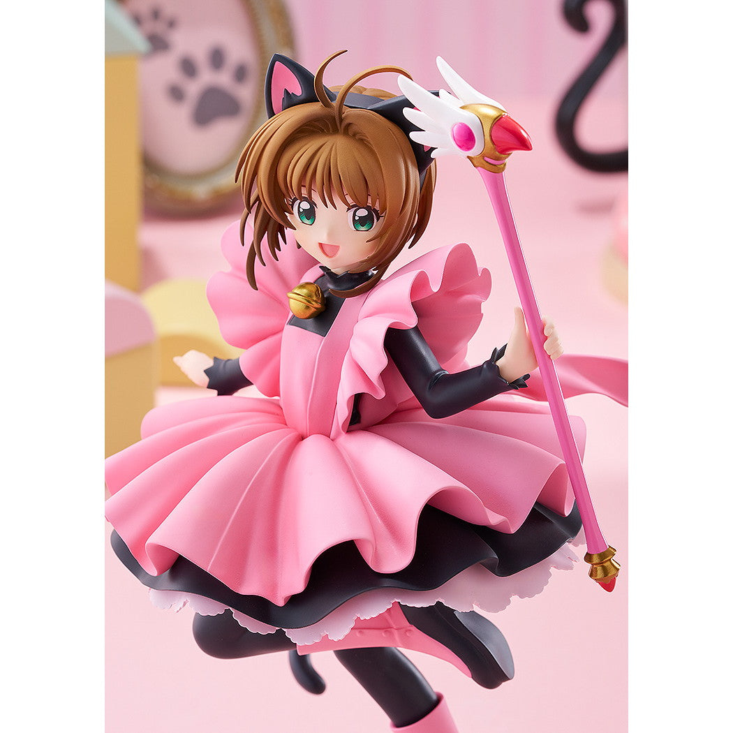 【中古即納】[FIG] POP UP PARADE(ポップアップパレード) 木之本桜(きのもとさくら) 黒猫風コスチュームVer. L size カードキャプターさくら クロウカード編 完成品 フィギュア グッドスマイルカンパニー(20260205)