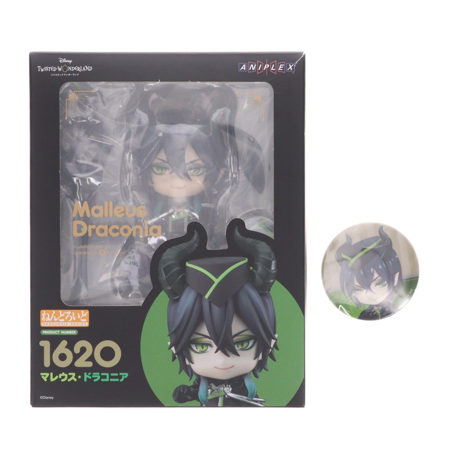 【中古即納】[FIG] 予約特典付属 ねんどろいど 1620 マレウス・ドラコニア ディズニー ツイステッドワンダーランド 完成品 可動フィギュア ANIPLEX+&GOODSMILE ONLINE SHOP限定 アニプレックス(20211231)