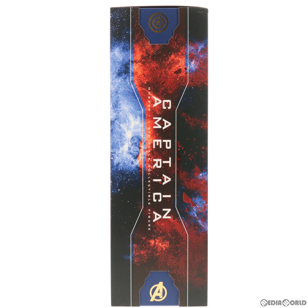 【中古即納】[FIG] ムービー・マスターピース キャプテン・アメリカ アベンジャーズ/エンドゲーム 1/6 完成品 可動フィギュア(MM#536) ホットトイズ(20210331)