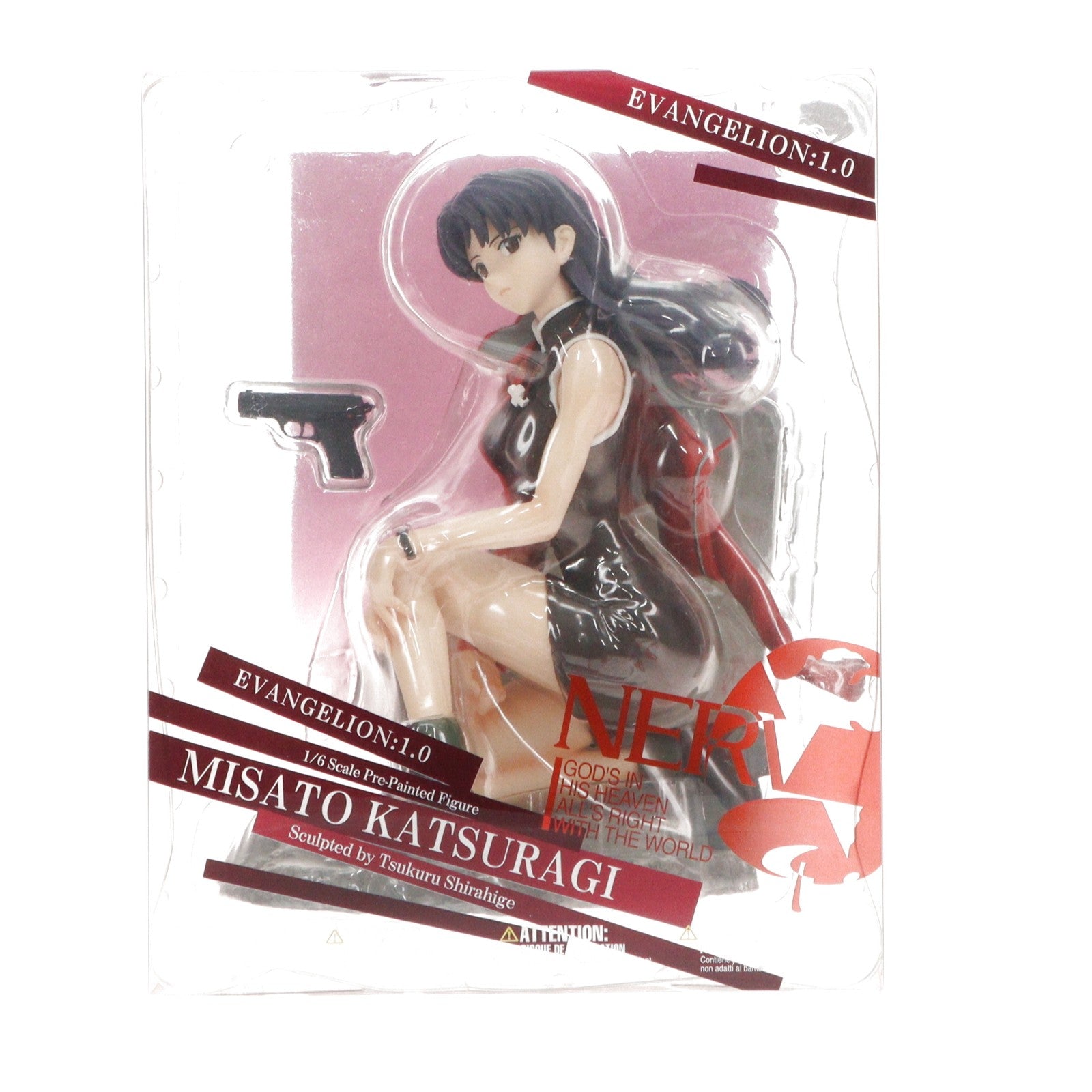 【中古即納】[FIG] 葛城ミサト ヱヴァンゲリヲン新劇場版 1/6 完成品 フィギュア コトブキヤ(20110428)