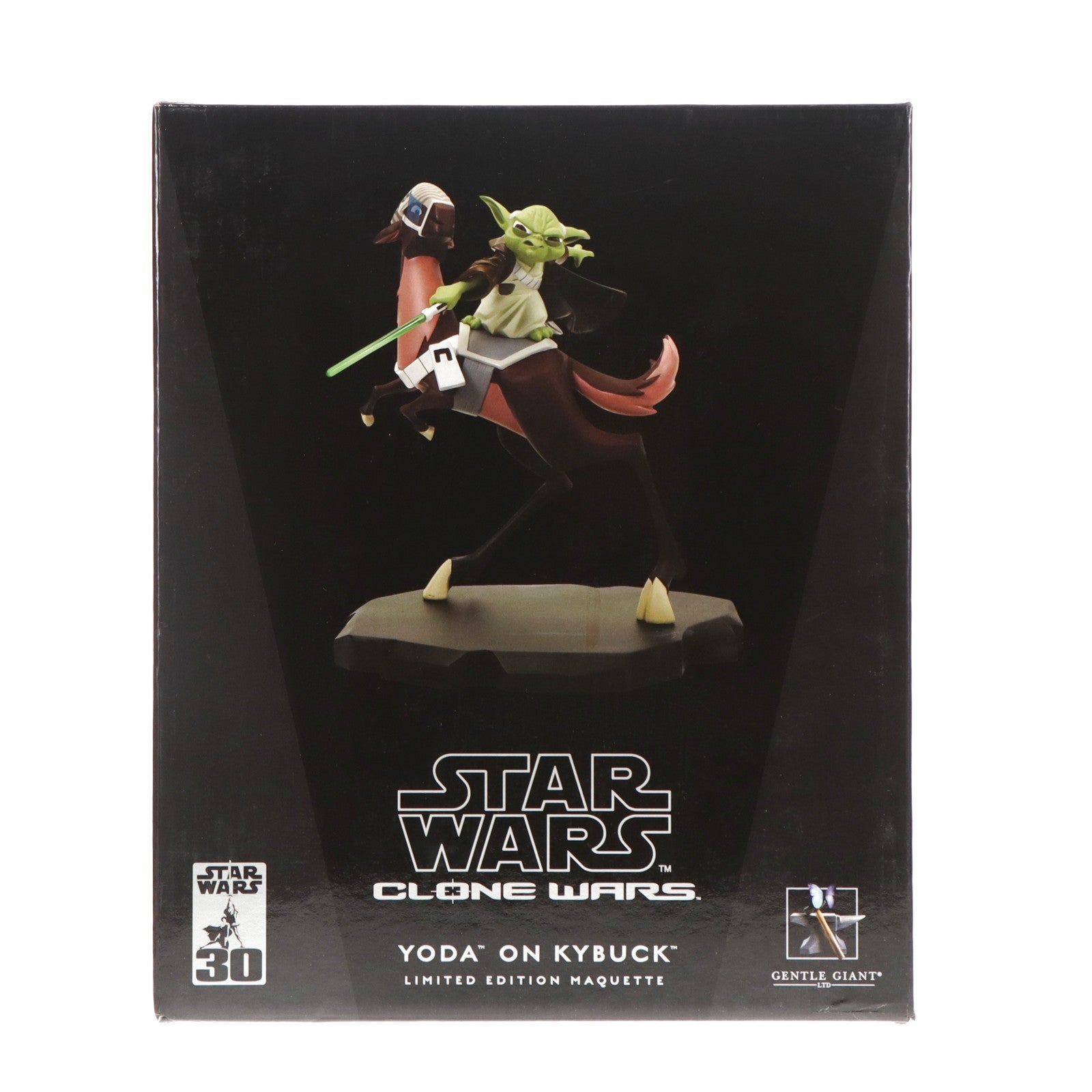 【中古即納】[FIG] YODA(ヨーダ) ON KYBUCK(キバック) LIMITED EDITION MAQUETTE STAR WARS(スター・ウォーズ) クローン・ウォーズ 完成品 フィギュア ジェントル・ジャイアント(20071231)